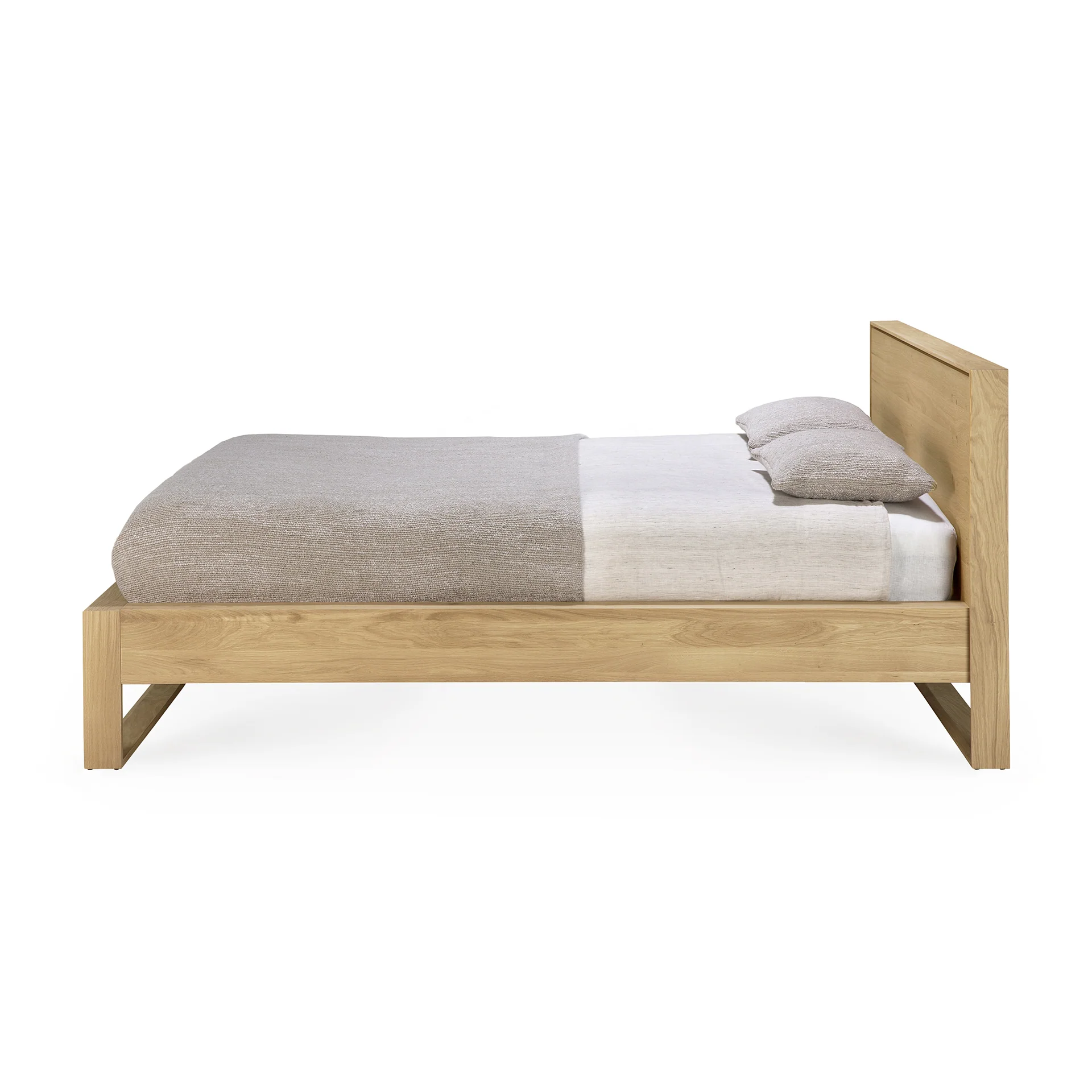 Ethnicraft Oak Nordic II Queen Bed - Image 3