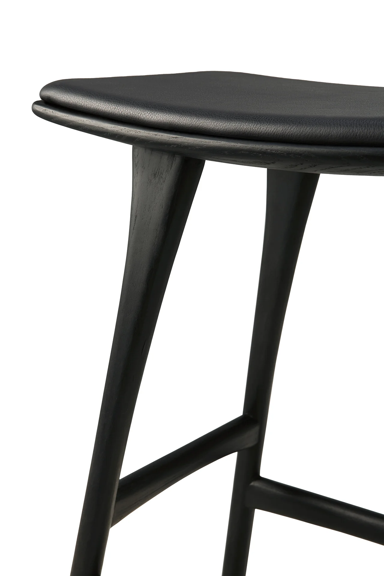 Ethnicraft Oak Osso Counter Stool - Leather - Image 11