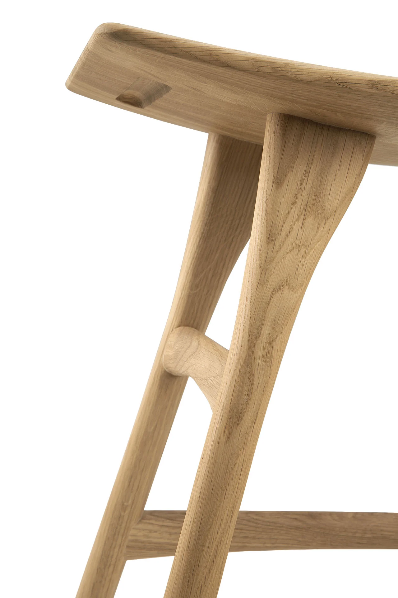 Ethnicraft Oak Osso Stool - Image 7