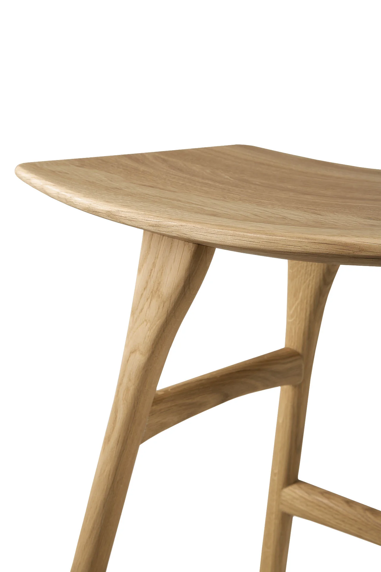 Ethnicraft Oak Osso Stool - Image 8