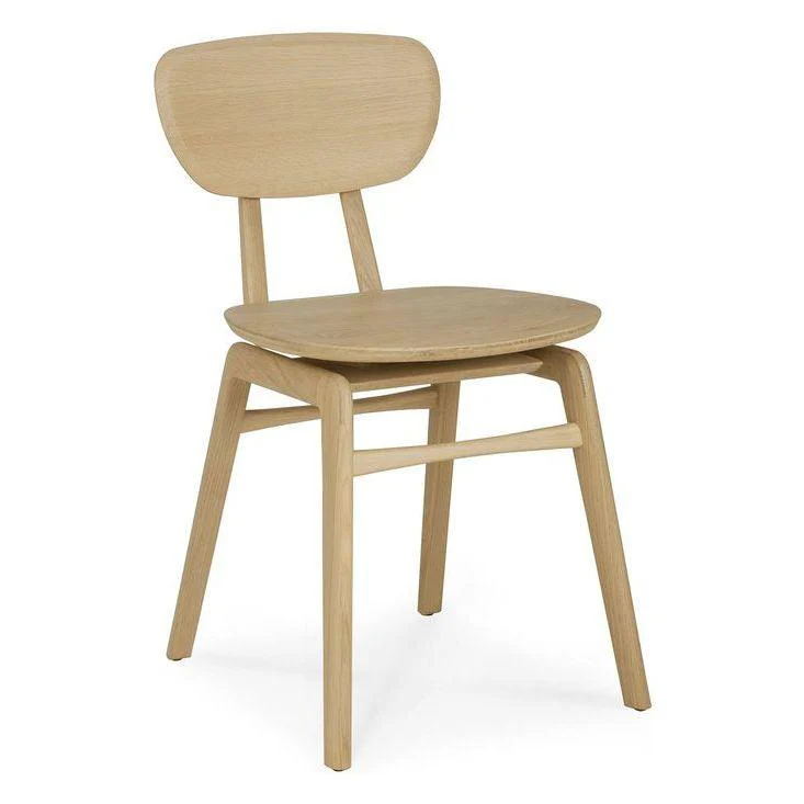Ethnicraft Oak Pebble Dining Chair