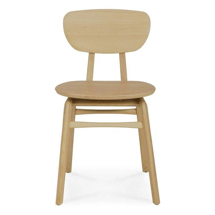 Ethnicraft Oak Pebble Dining Chair - Image 2