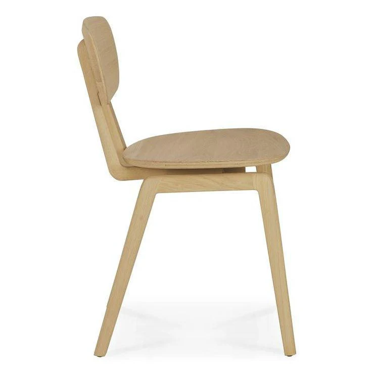 Ethnicraft Oak Pebble Dining Chair - Image 3