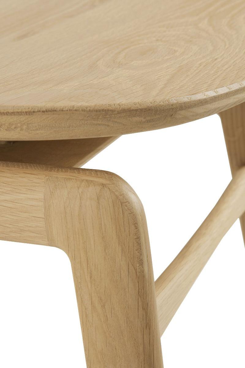 Ethnicraft Oak Pebble Dining Chair - Image 5