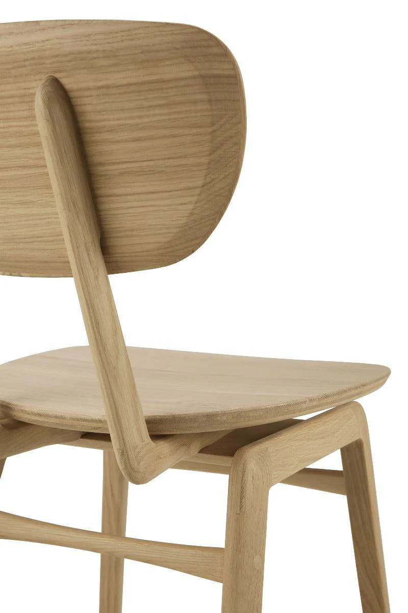 Ethnicraft Oak Pebble Dining Chair - Image 6