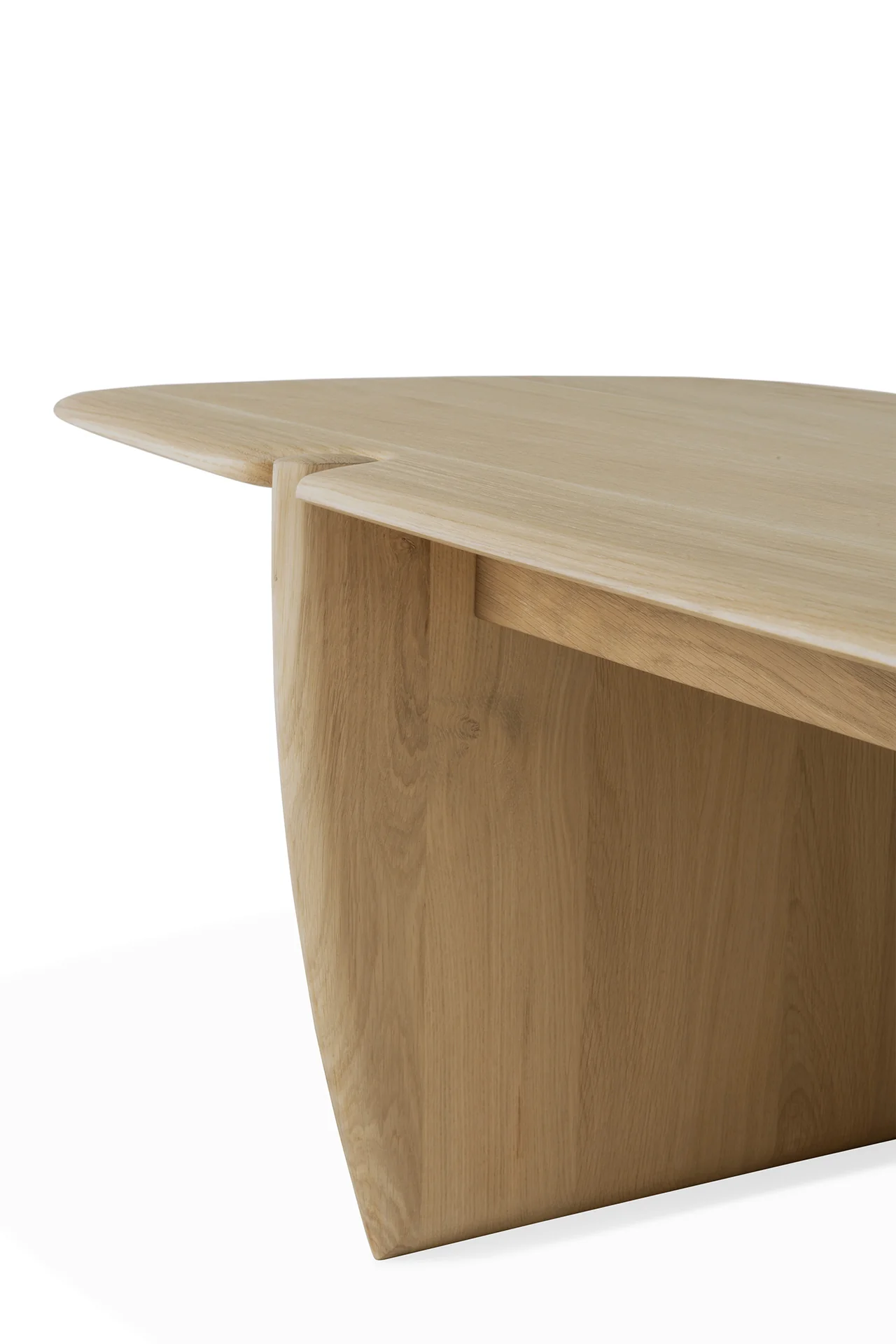 Ethnicraft Oak PI Rectangular Coffee Table - Image 5