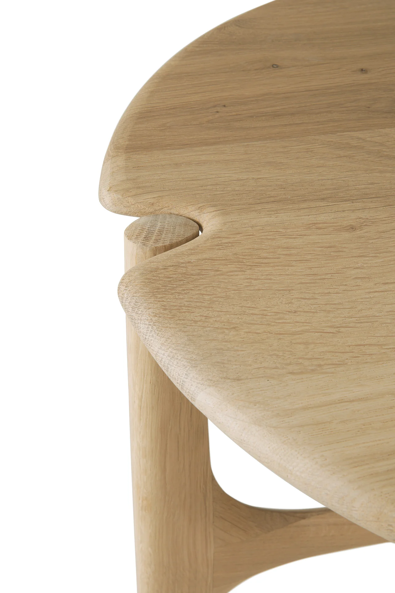 Ethnicraft Oak PI Side Table - Image 7