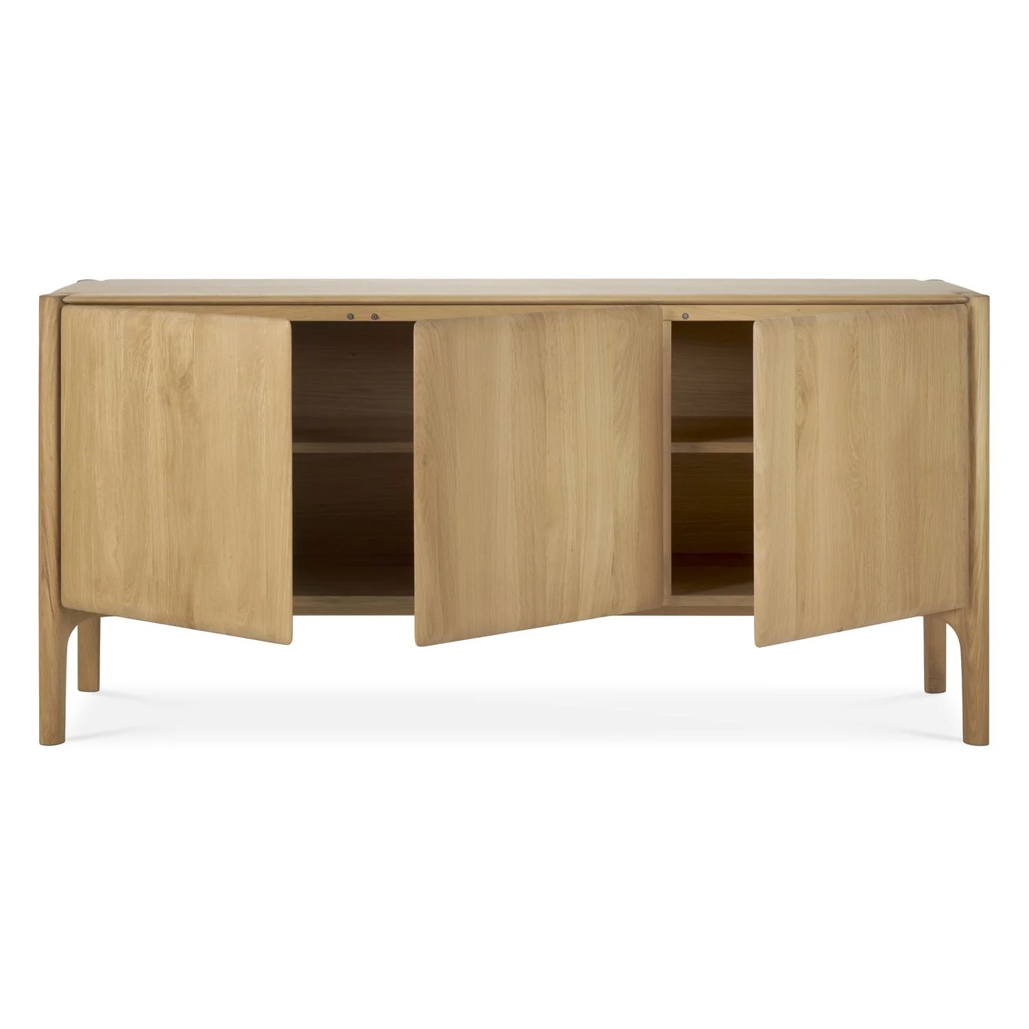 Ethnicraft Oak PI Sideboard - 3 Doors - Image 3