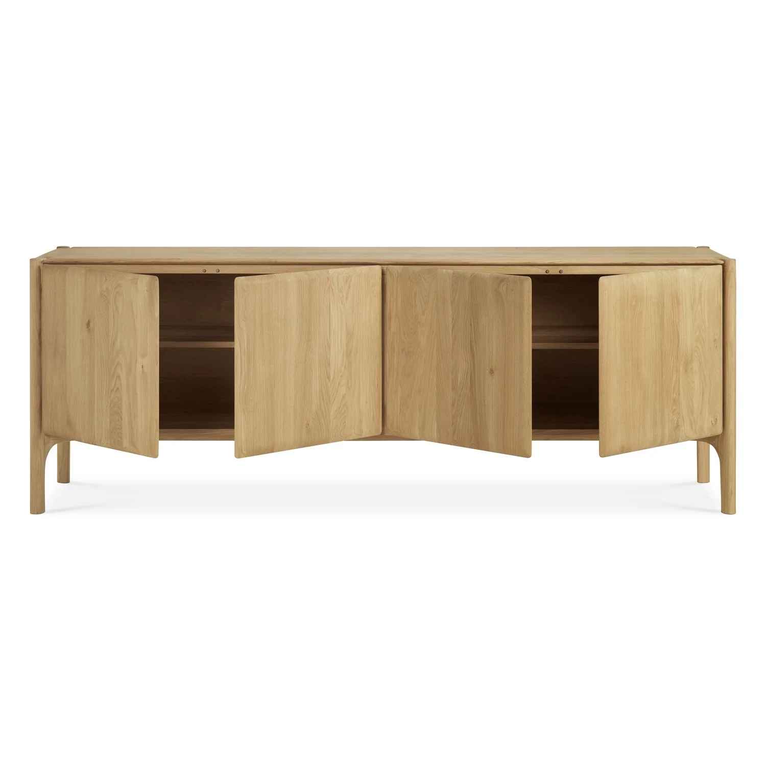 Ethnicraft Oak PI Sideboard - 4 Doors - Image 3