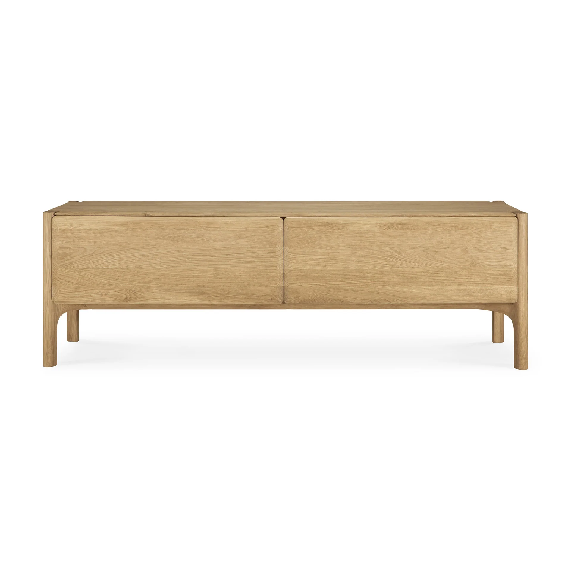 Ethnicraft Oak PI TV Cupboard - 1 Flip-down Door/1 Drawers