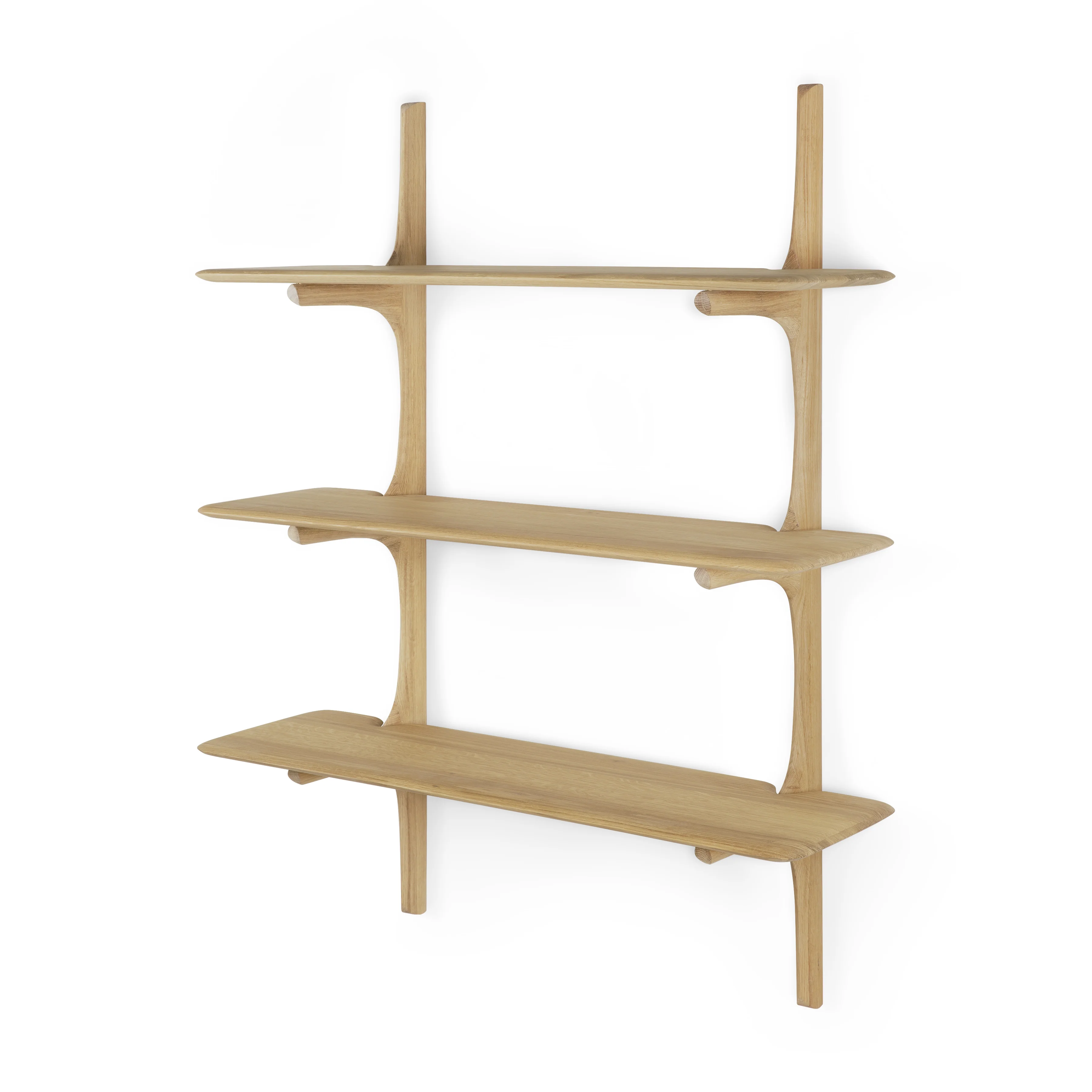 Ethnicraft Oak PI Wall Shelf - Image 4