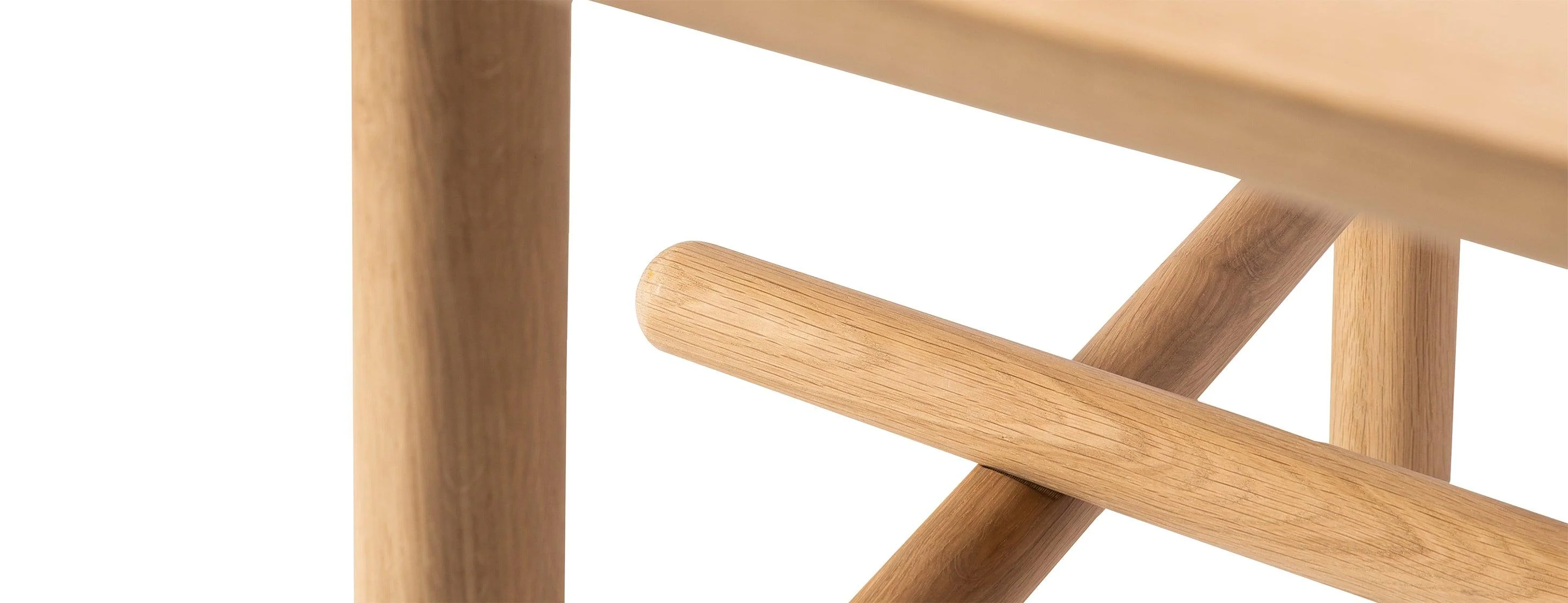 Ethnicraft Oak Profile Dining Table - Image 5