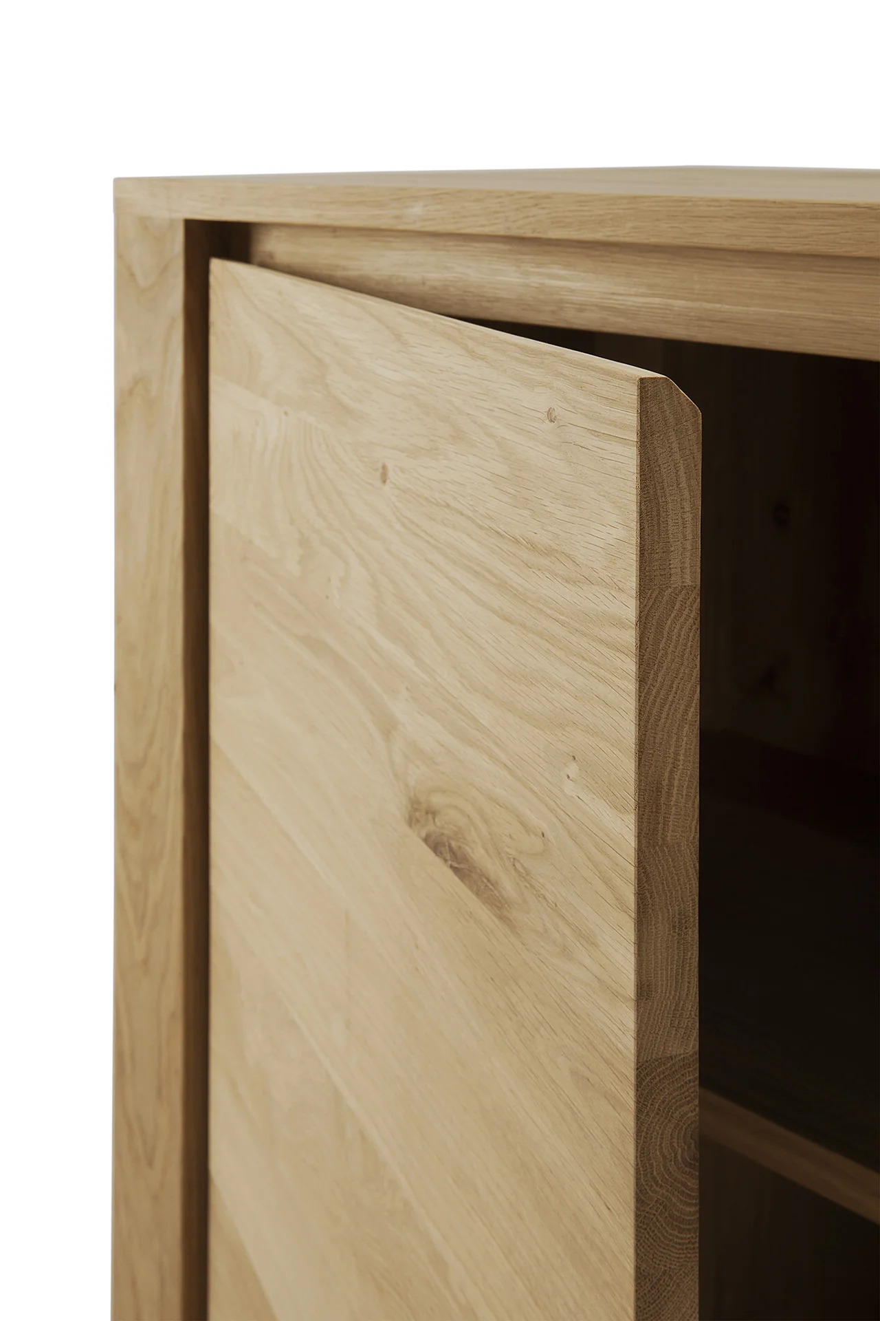 Ethnicraft Oak Shadow 2 Doors Sideboard - Image 4