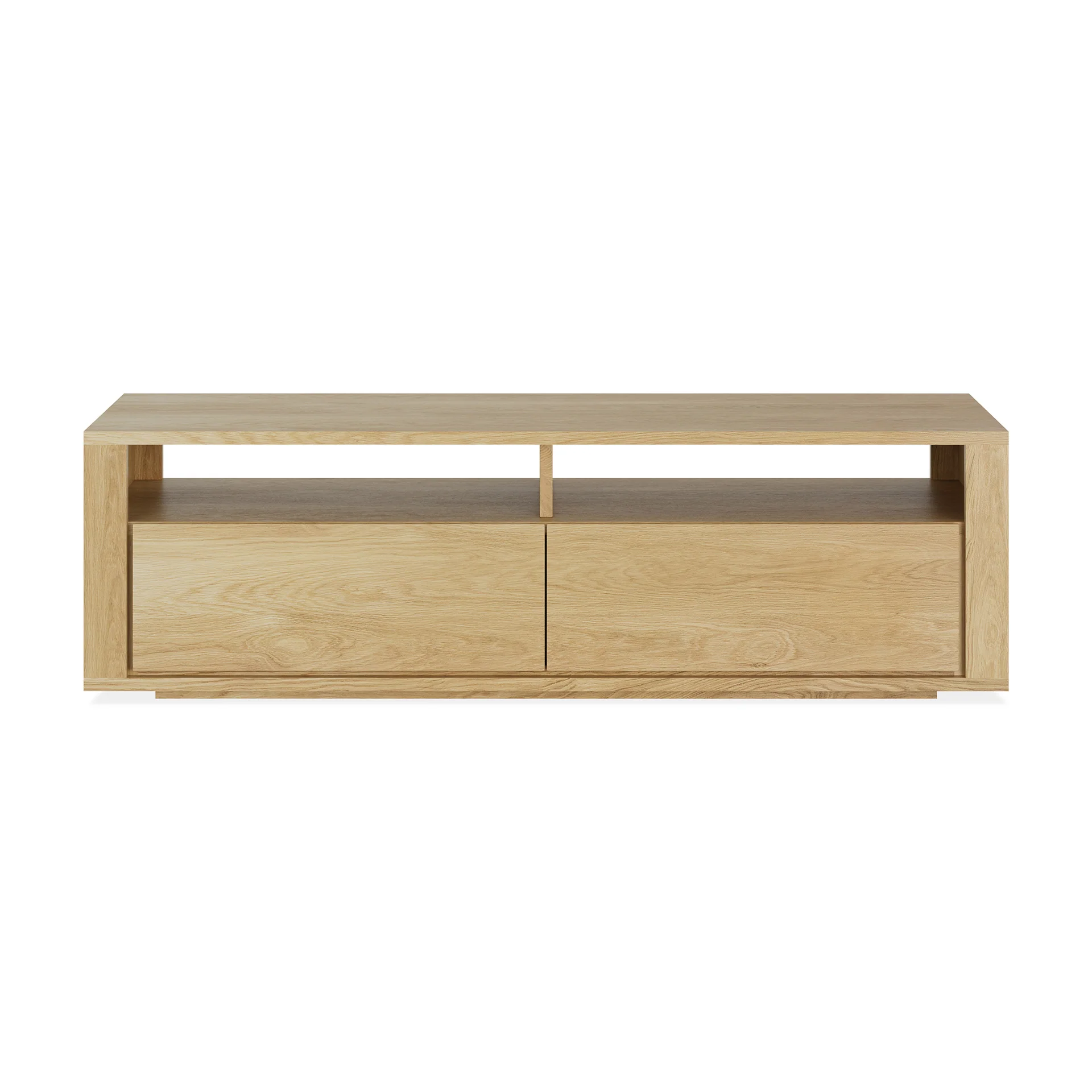 Ethnicraft Oak Shadow 2 Drawers Entertainment Unit