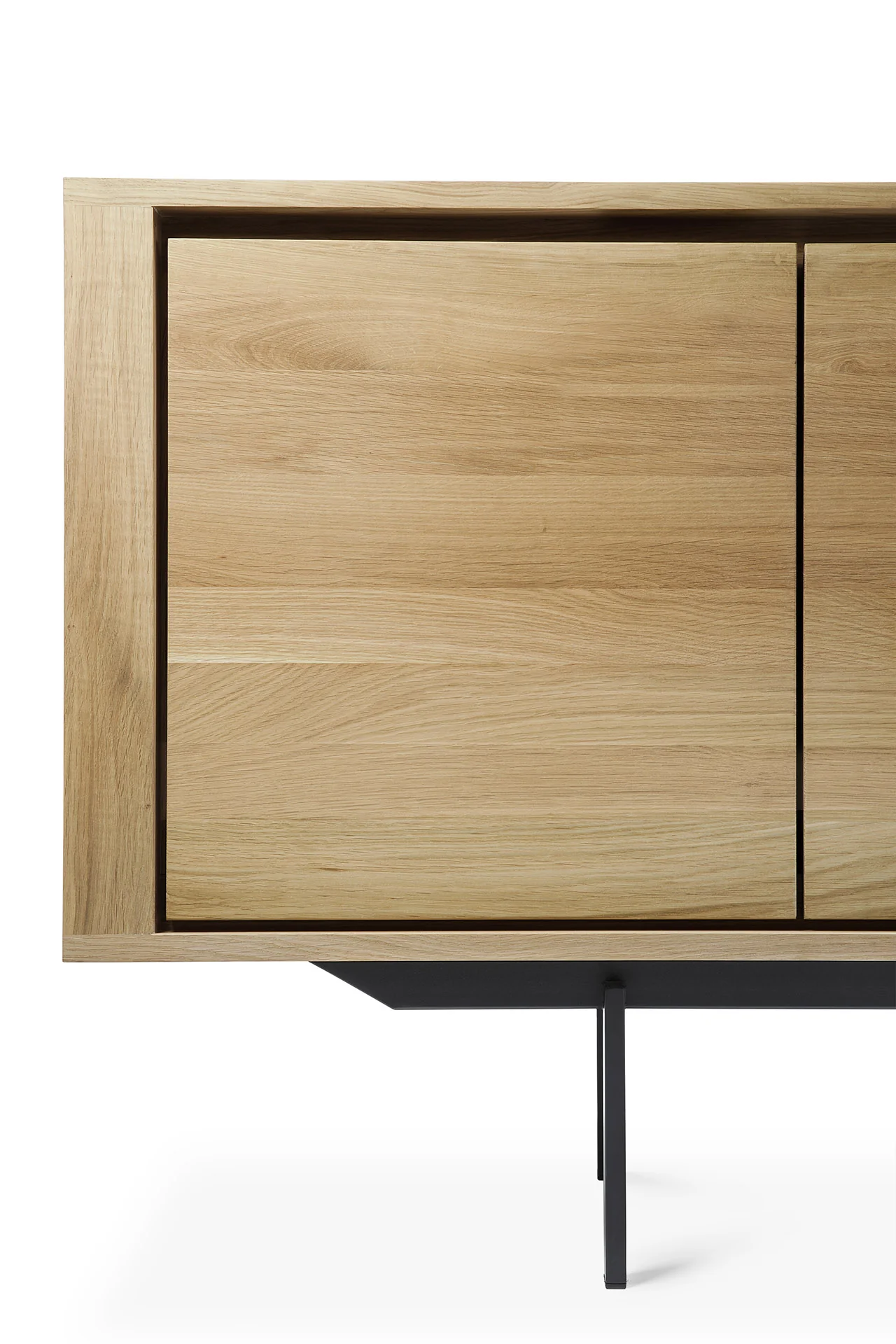 Ethnicraft Oak Shadow Sideboard - 3 Doors/3 Drawers - Image 3