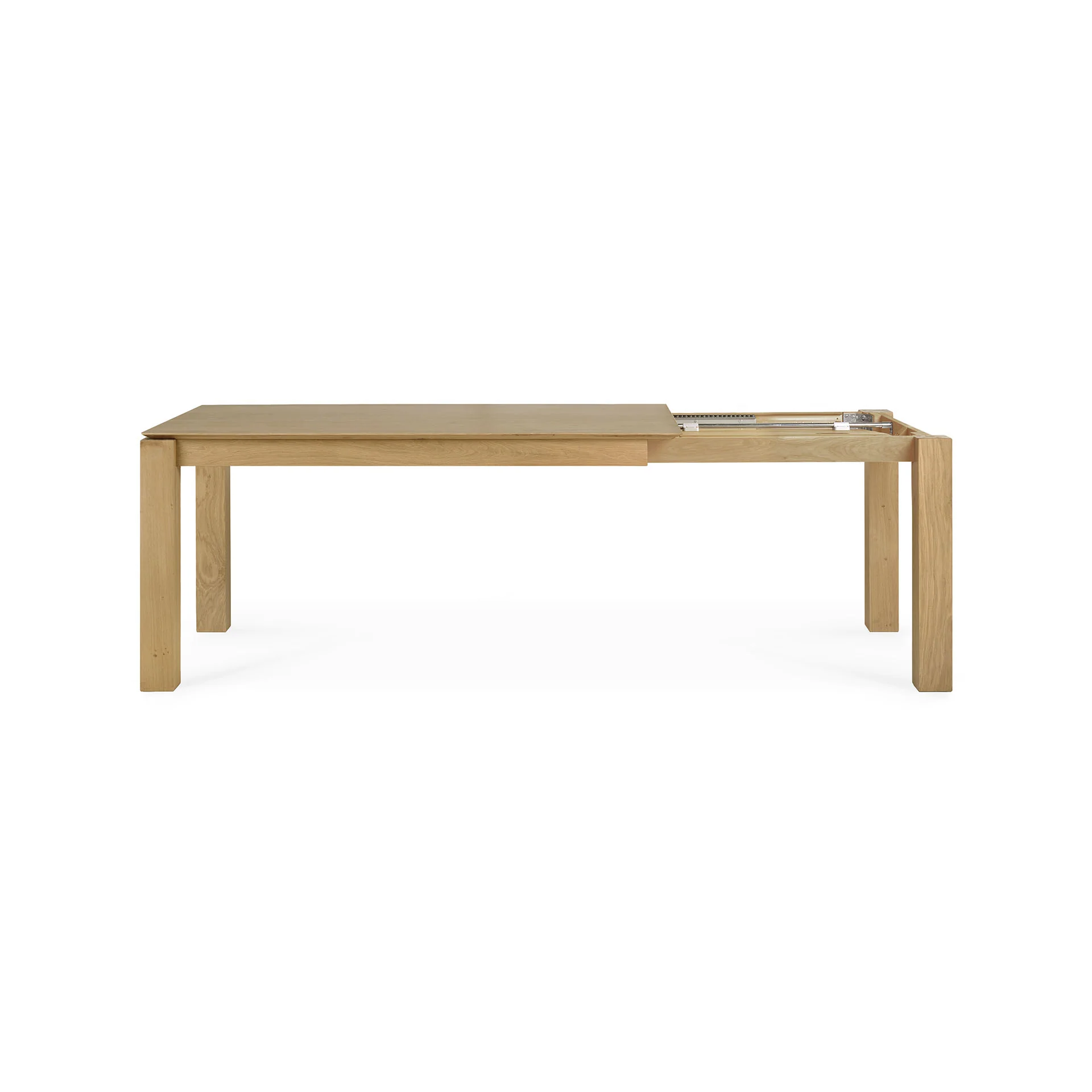 Ethnicraft Oak Slice Extendable Dining Table - Image 14