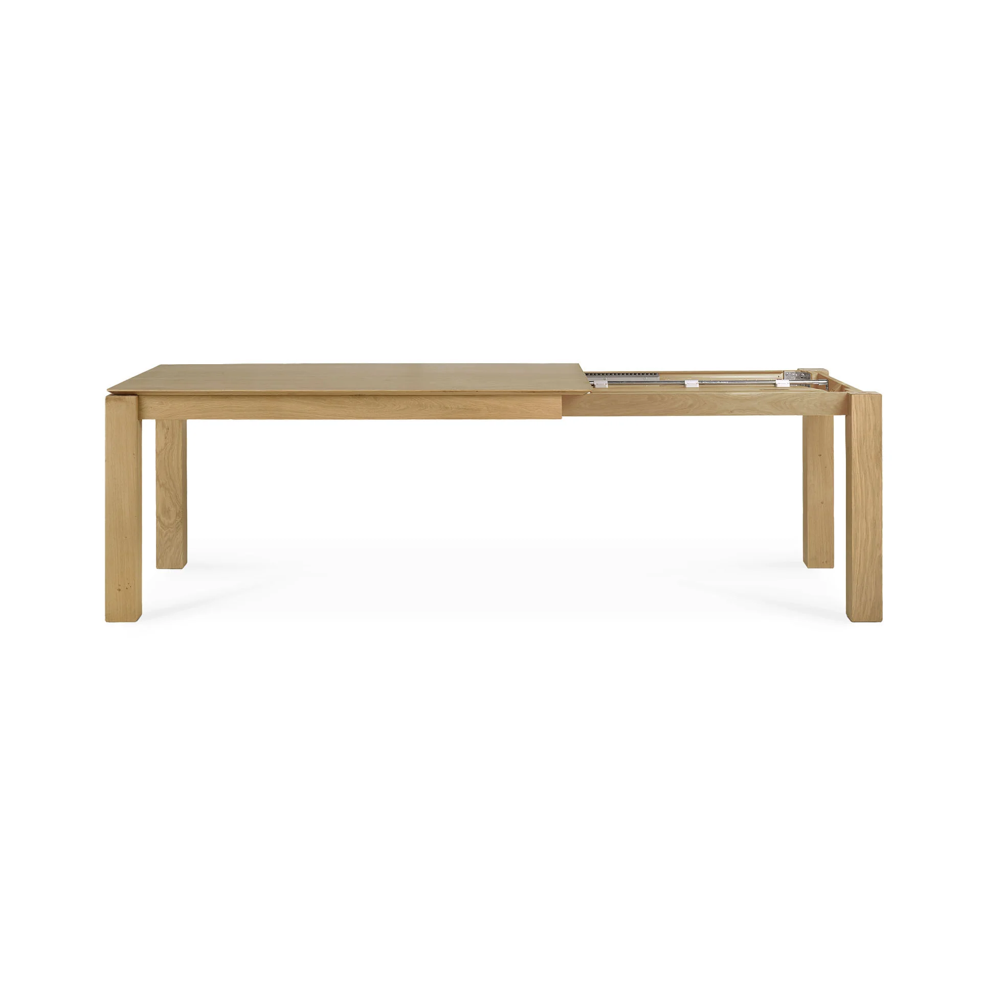 Ethnicraft Oak Slice Extendable Dining Table - Image 4
