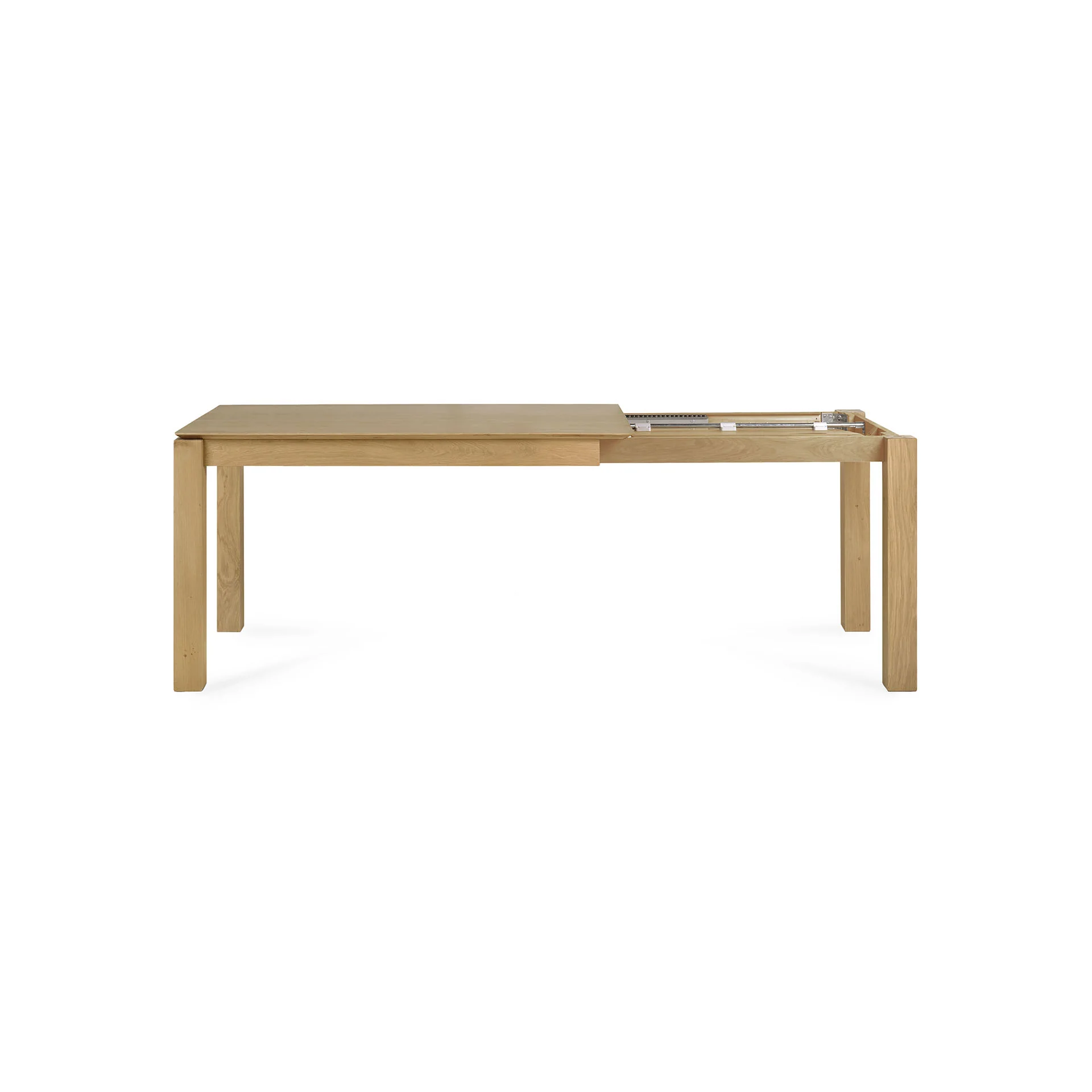Ethnicraft Oak Slice Extendable Dining Table - Image 9