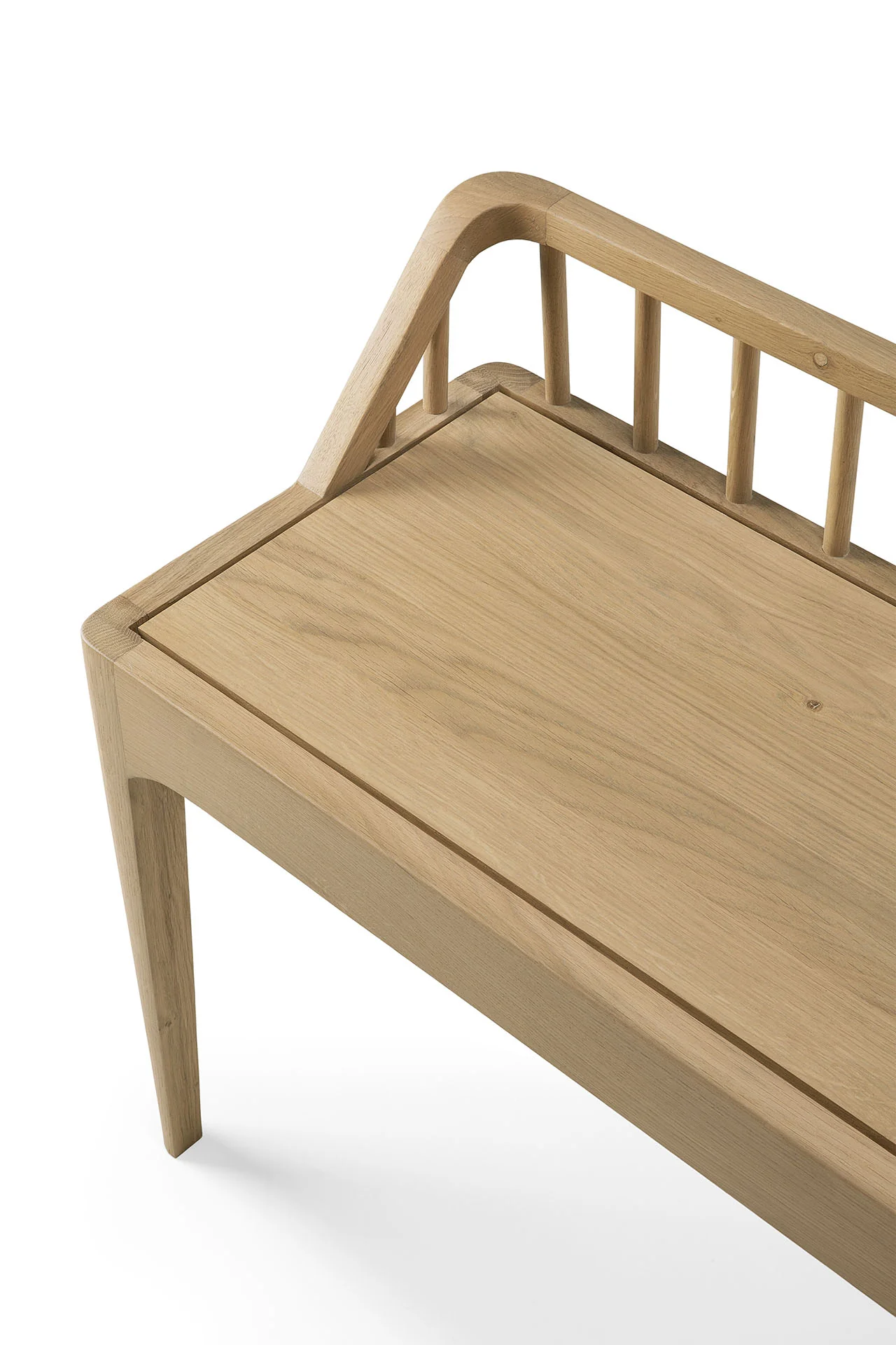 Ethnicraft Oak Spindle Bench - Image 11