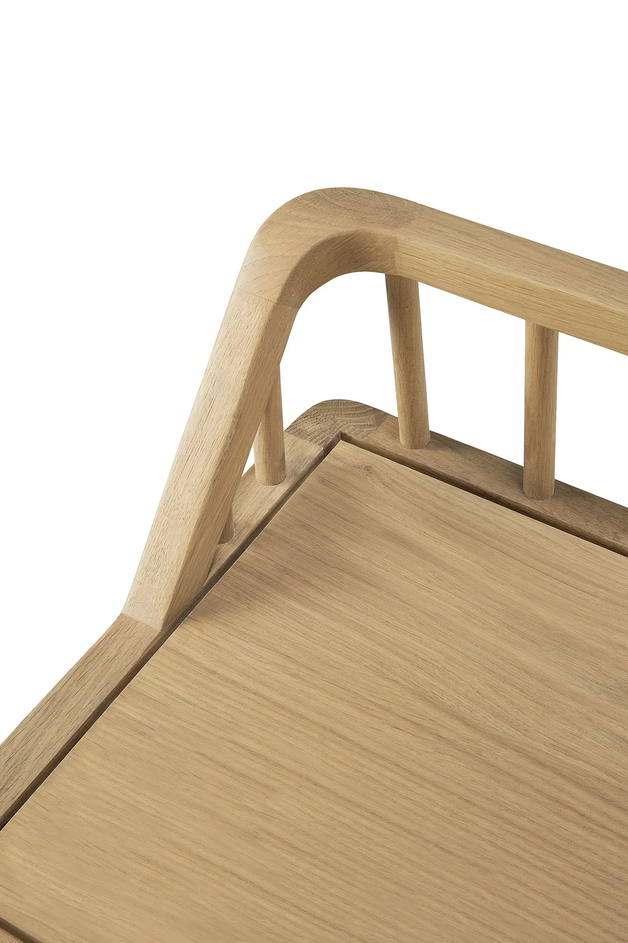 Ethnicraft Oak Spindle Bench - Image 12
