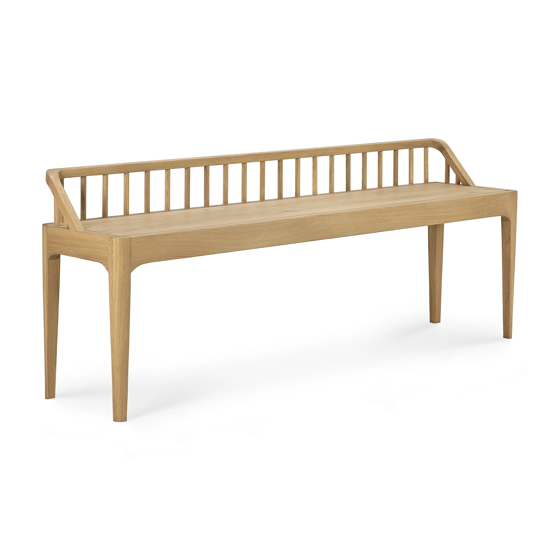 Ethnicraft Oak Spindle Bench - Image 5