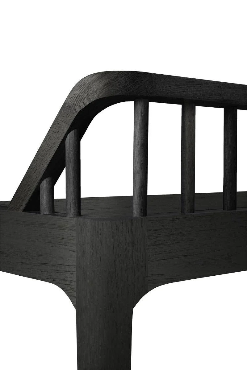 Ethnicraft Oak Spindle Bench - Image 9