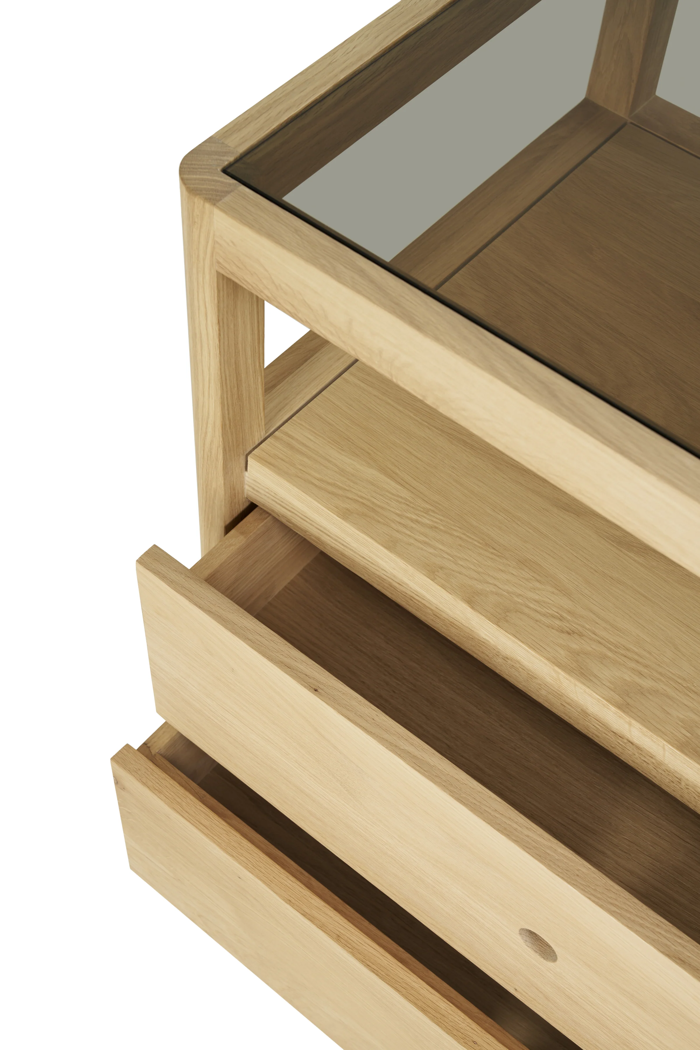 Ethnicraft Oak Spindle Dresser - 4 Drawers - Image 5