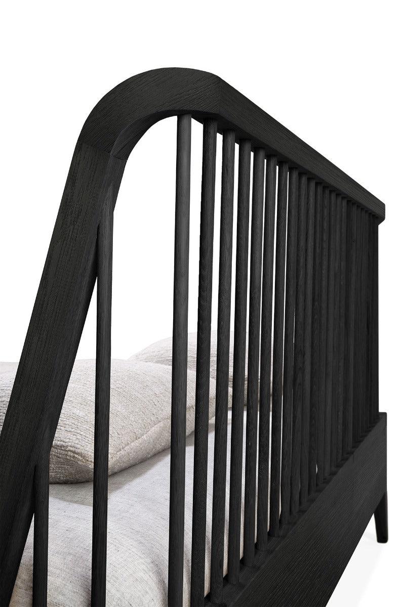 Ethnicraft Oak Spindle King Bed - Image 9