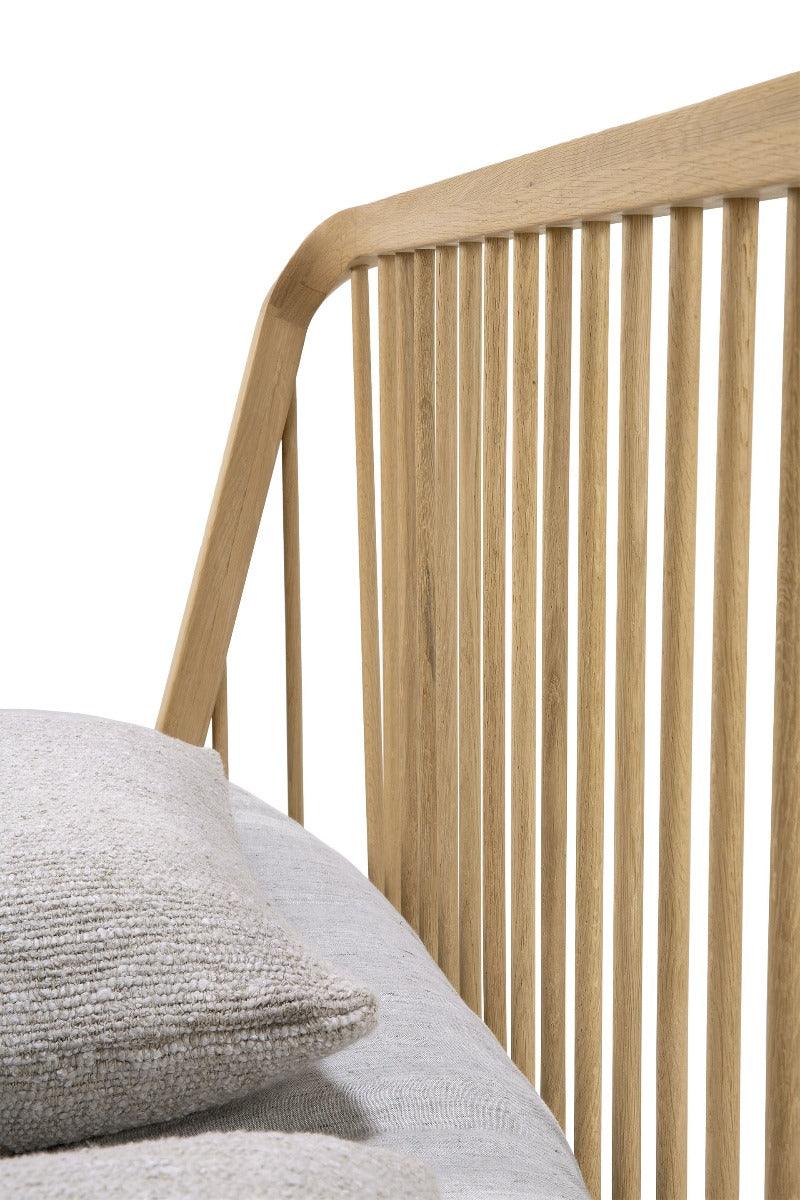 Ethnicraft Oak Spindle Queen Bed - Image 14