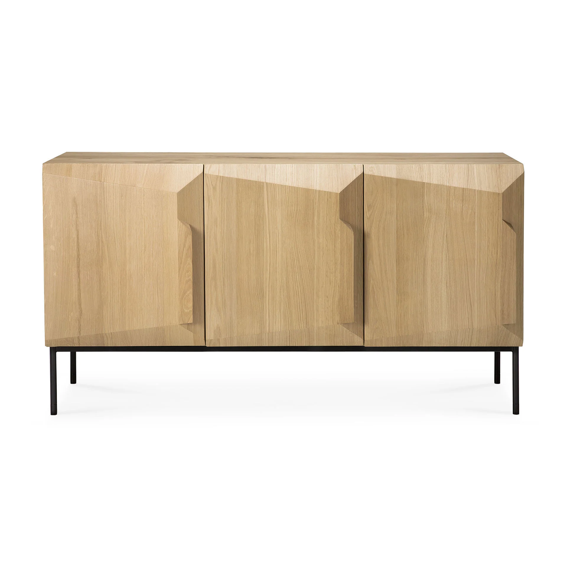 Ethnicraft Oak Stairs Sideboard - 3 Doors