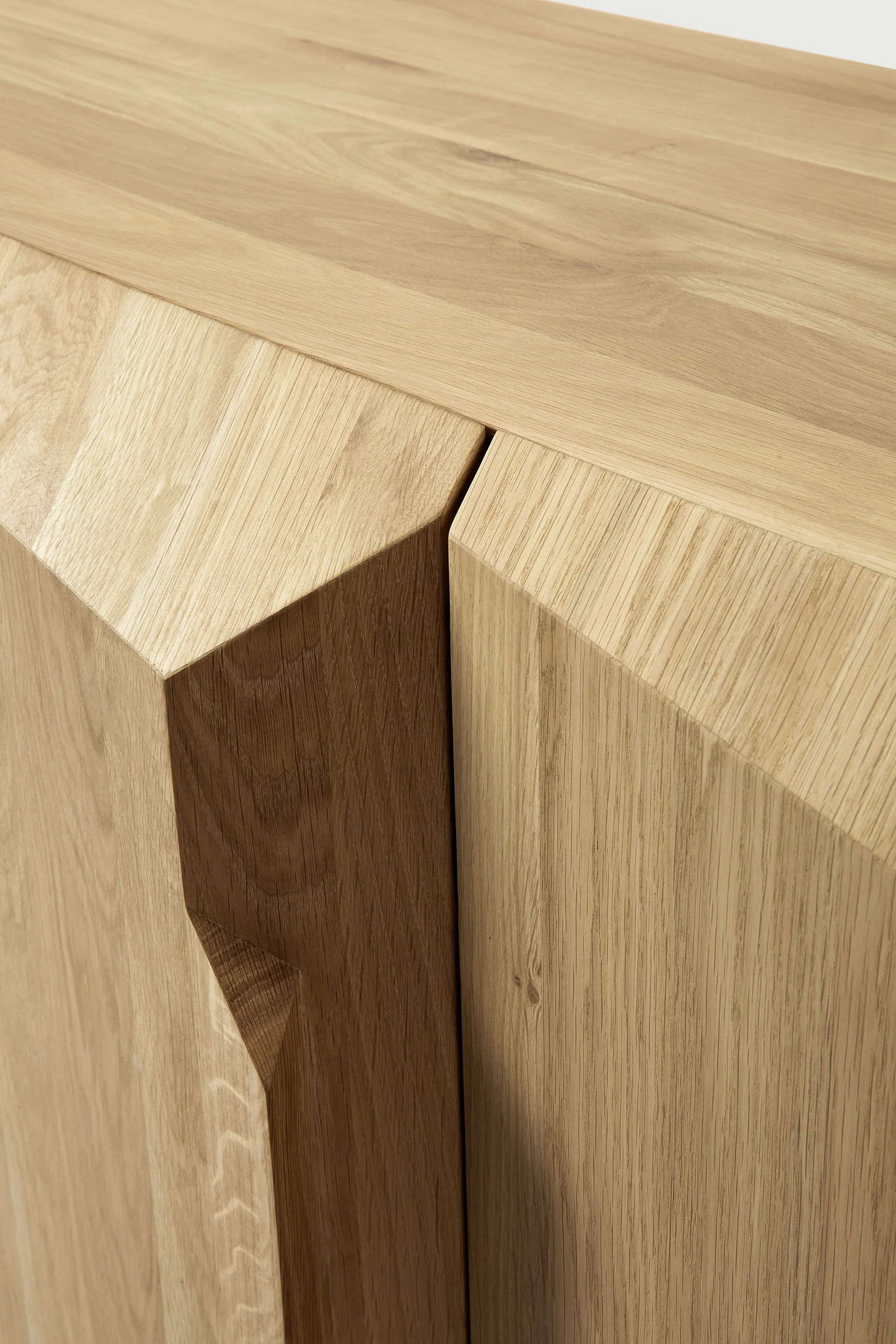 Ethnicraft Oak Stairs Sideboard - 4 Doors - Image 7