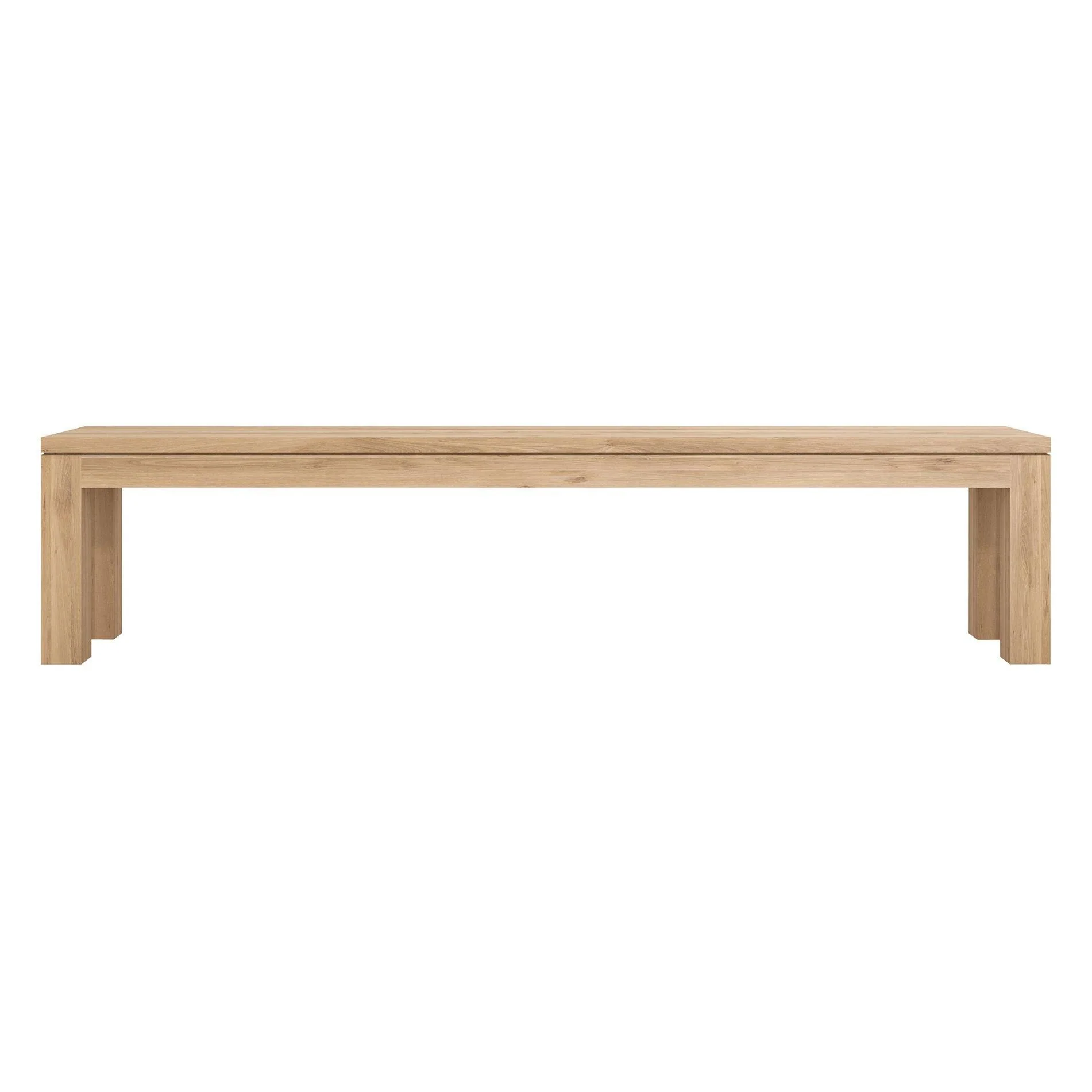 Ethnicraft Oak Straight Bench - Image 2