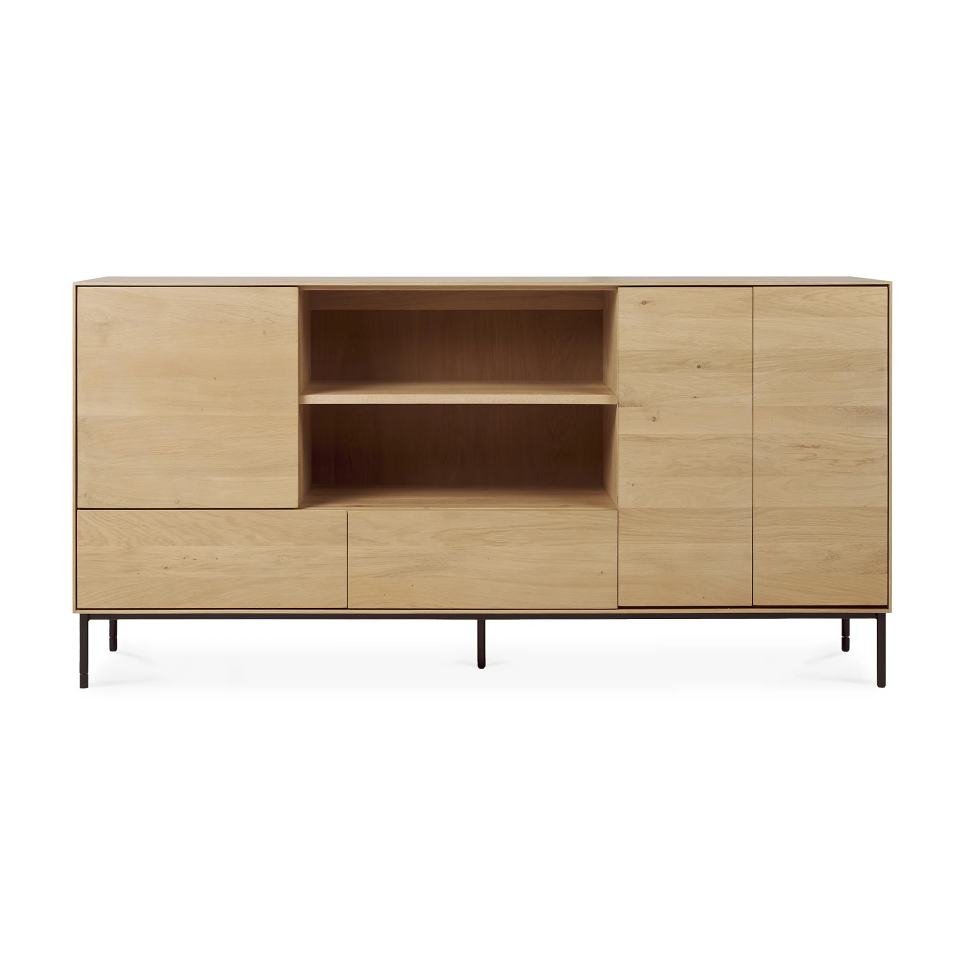 Ethnicraft Oak Whitebird Sideboard - 3 Doors/2 Drawers