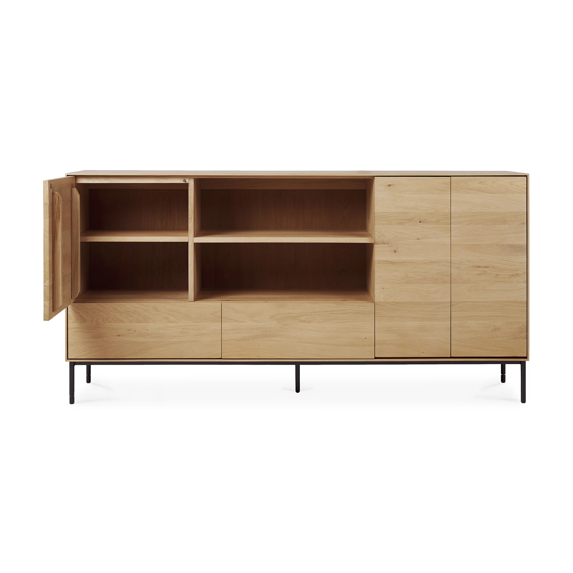 Ethnicraft Oak Whitebird Sideboard - 3 Doors/2 Drawers - Image 3