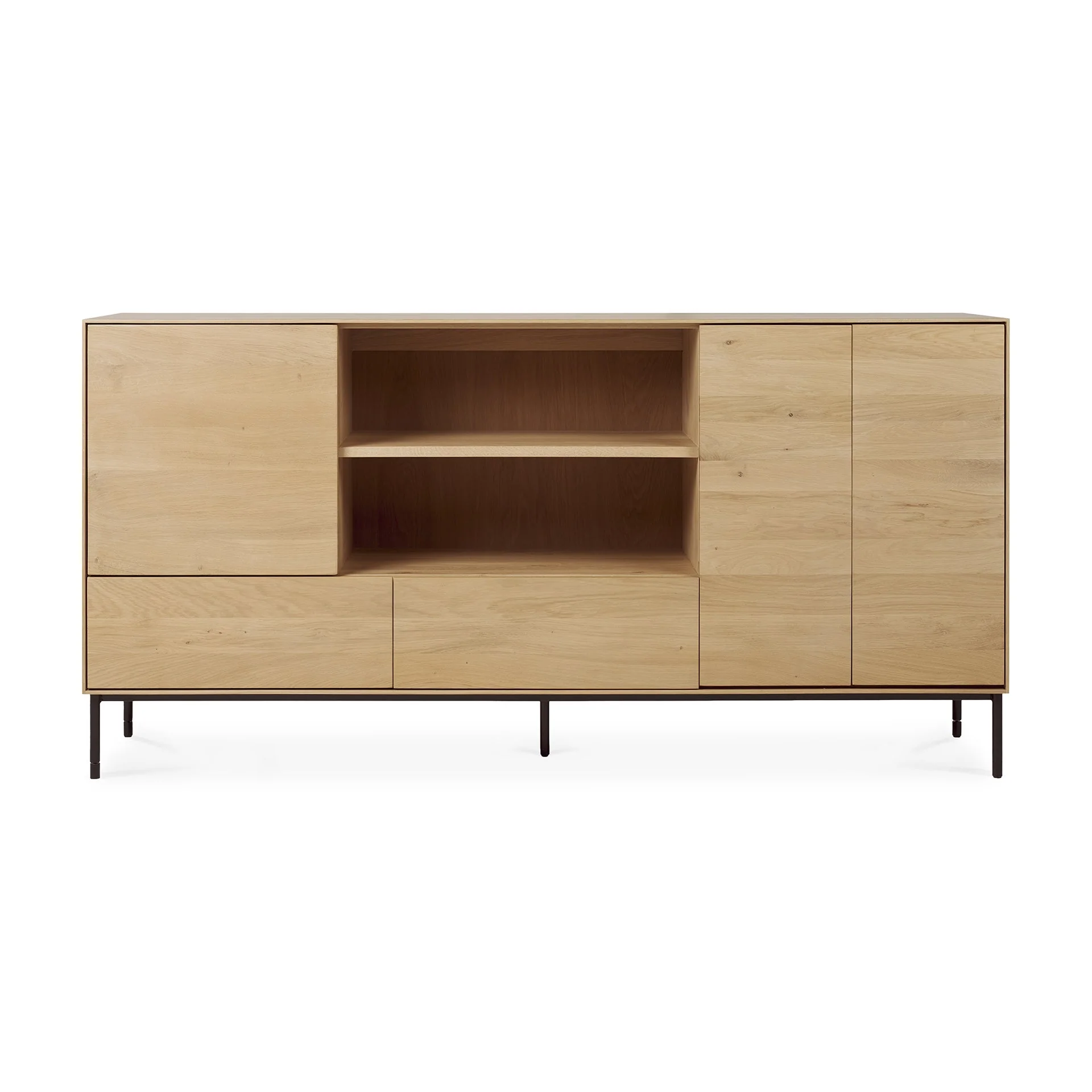 Ethnicraft Oak Whitebird Sideboard - 3 Doors/2 Drawers - Natural Oak - Floor Stock