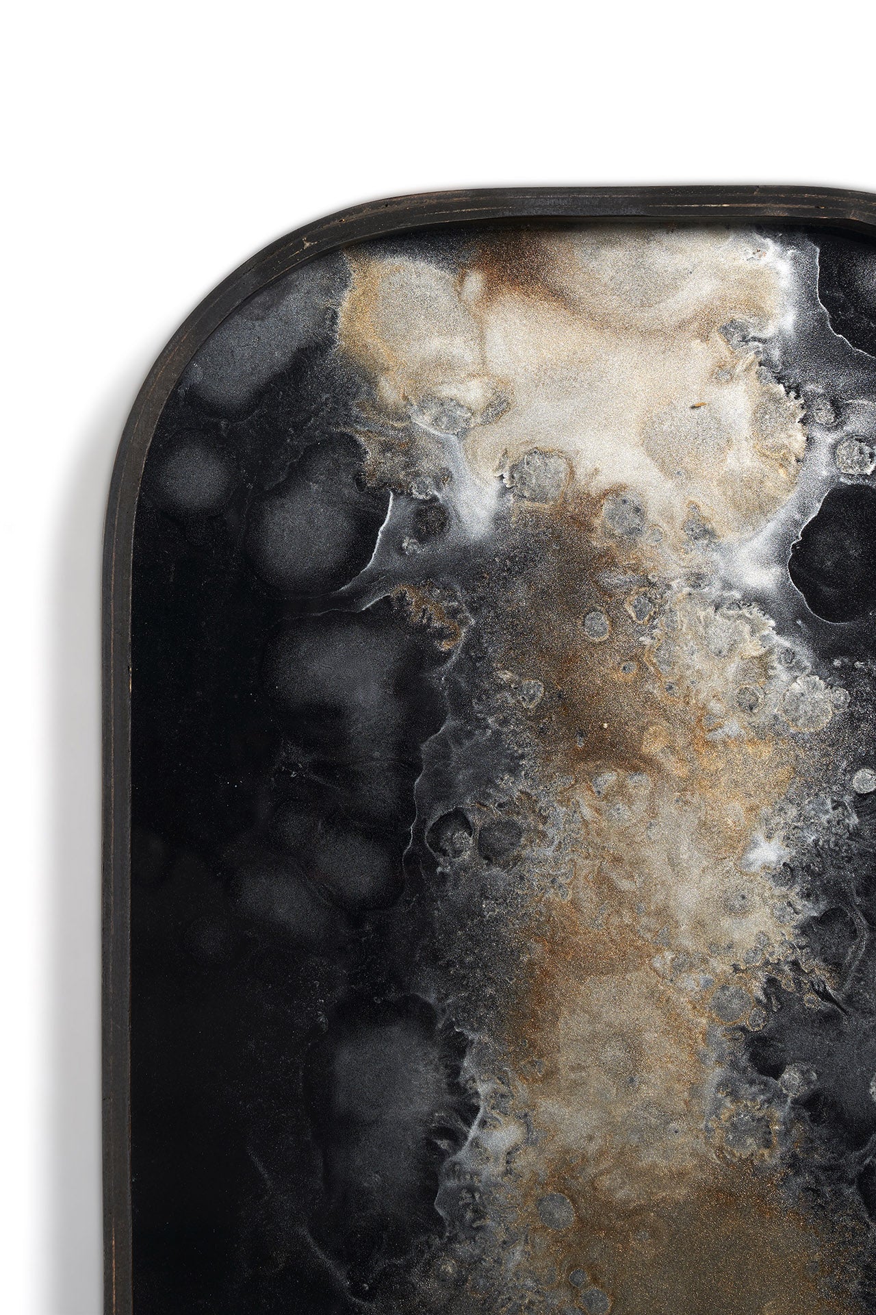 Ethnicraft Oval Organic Glass Tray - Image 5