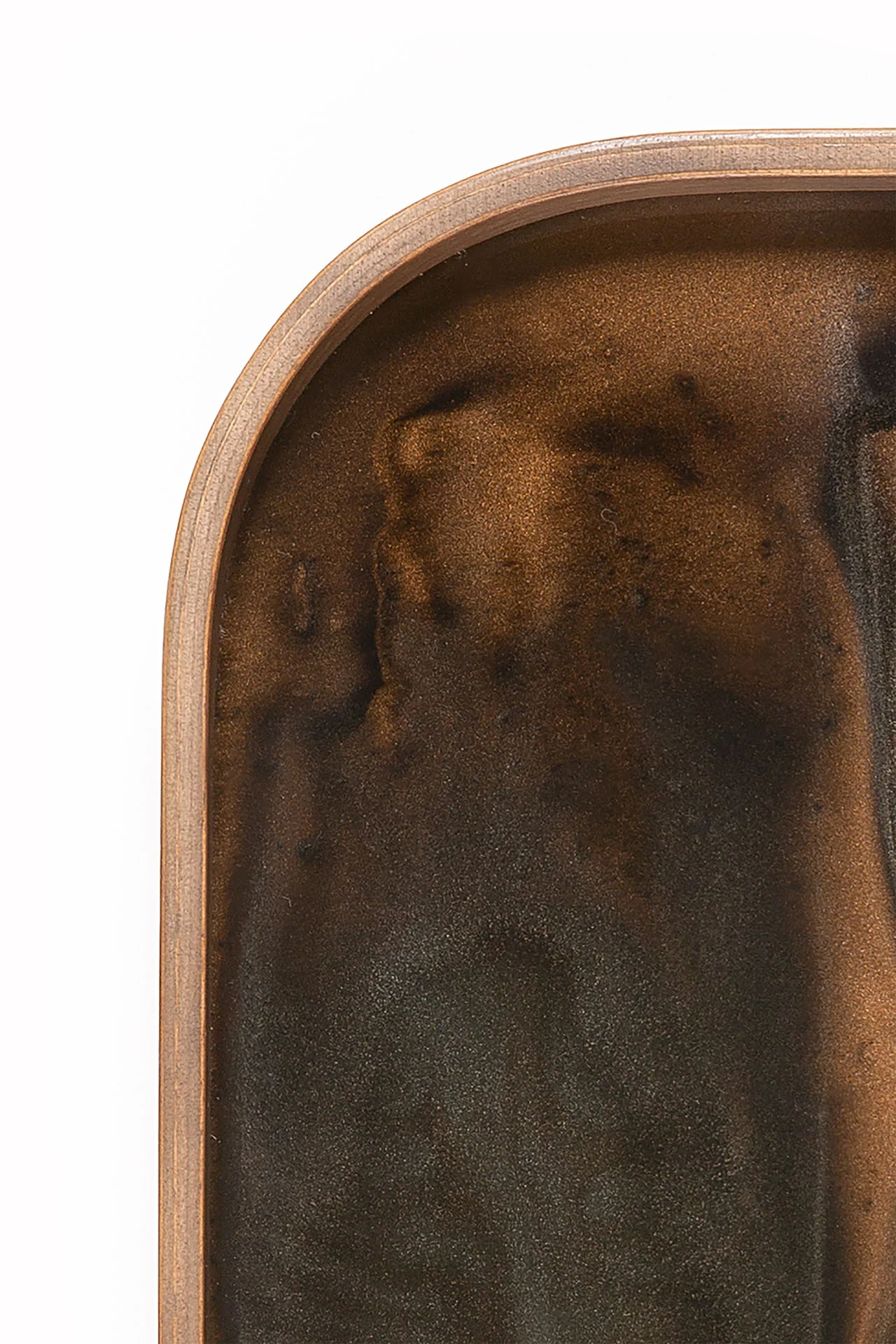Ethnicraft Oval Organic Glass Tray - Image 6
