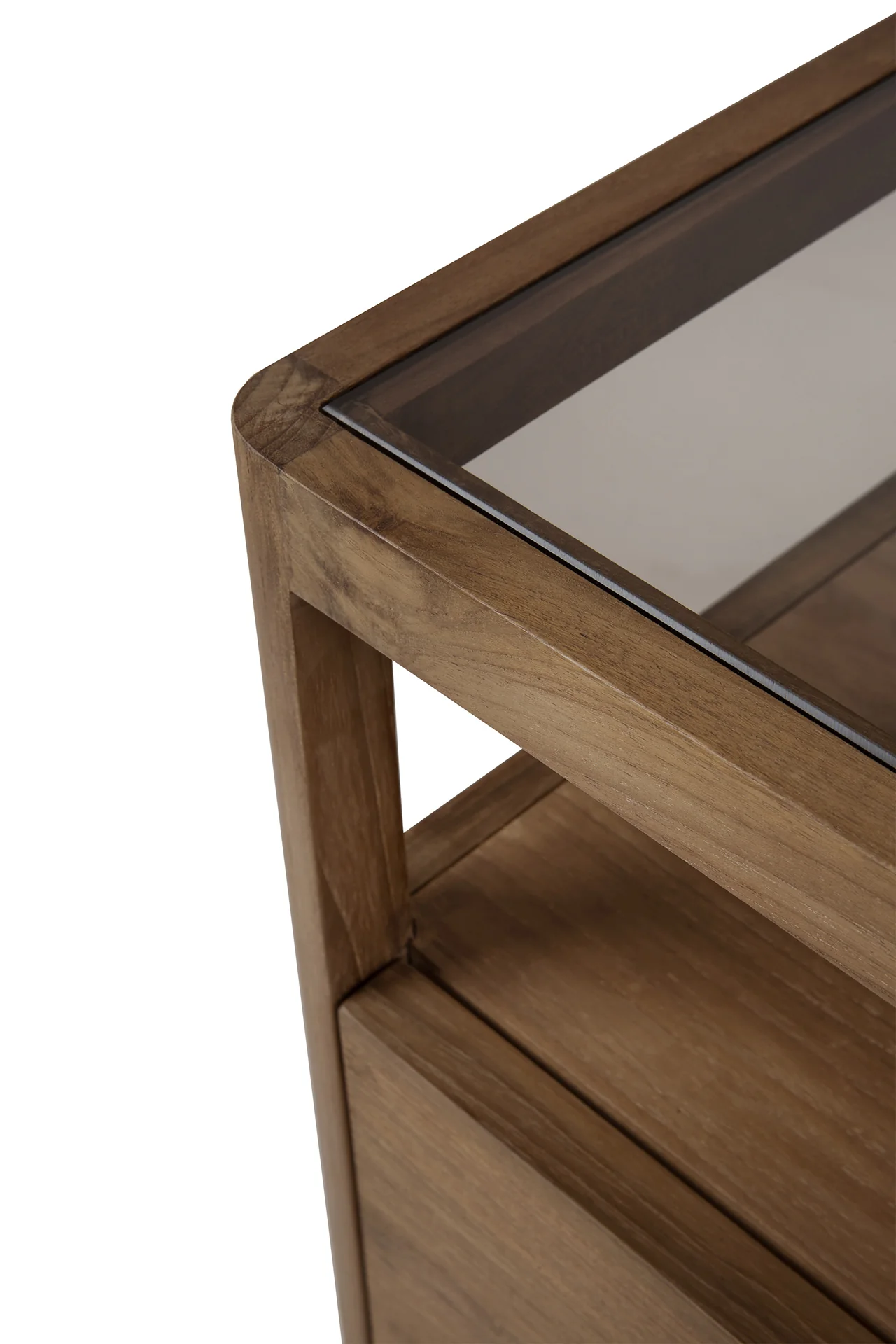 Ethnicraft Reclaimed Teak Spindle Bedside Table - Image 6