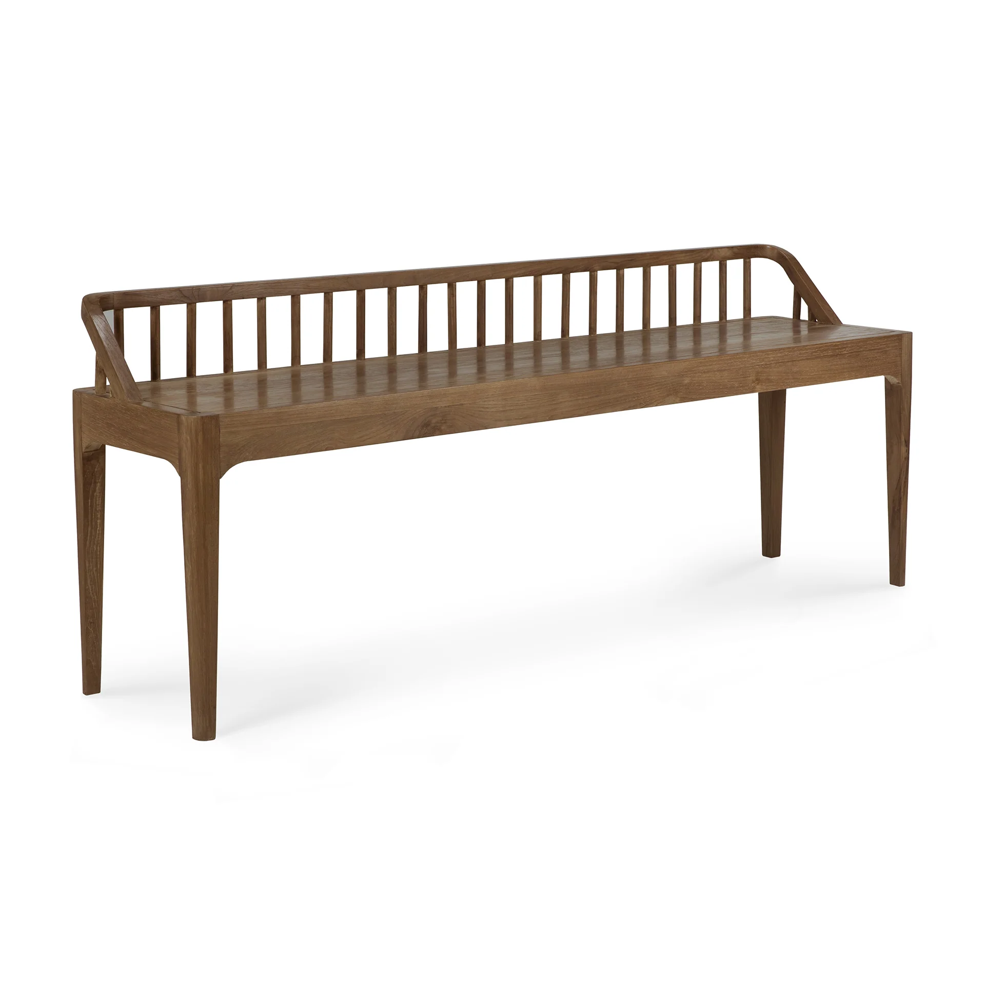 Ethnicraft Reclaimed Teak Spindle Bench - Image 2