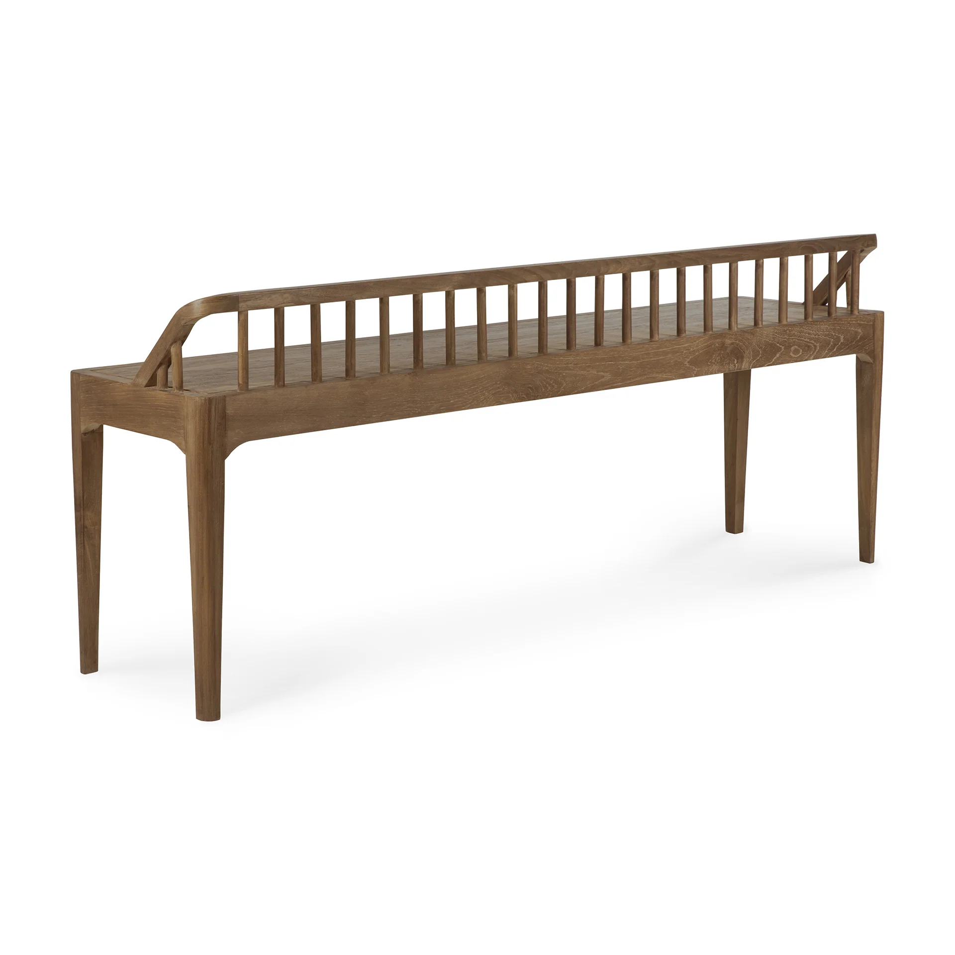 Ethnicraft Reclaimed Teak Spindle Bench - Image 3
