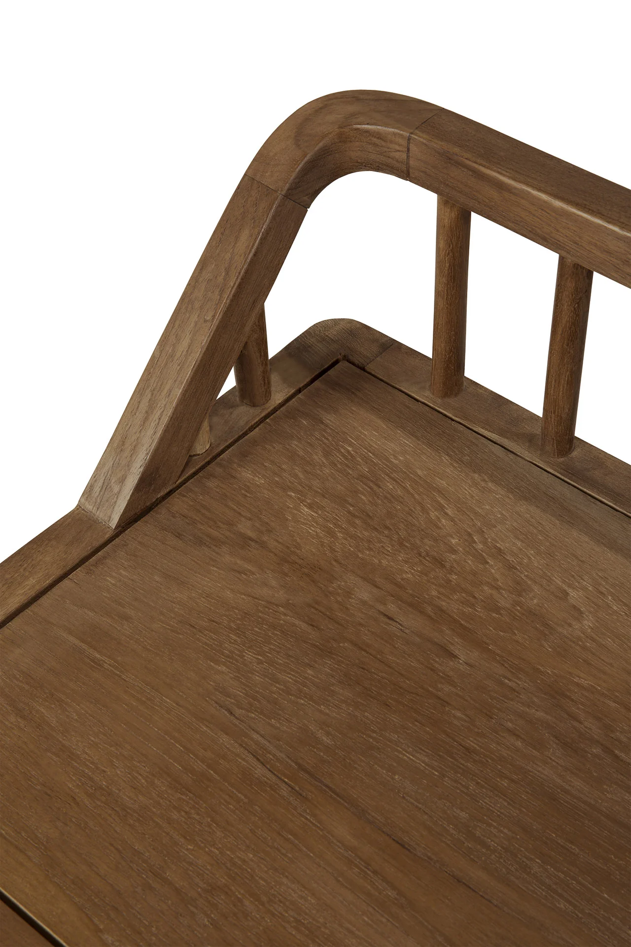 Ethnicraft Reclaimed Teak Spindle Bench - Image 6