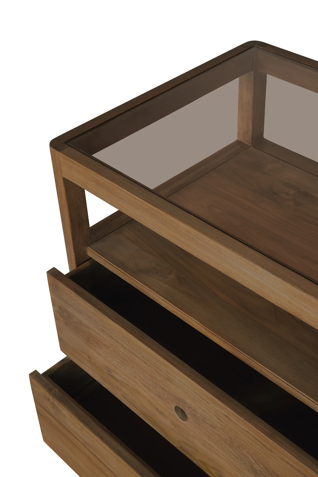 Ethnicraft Reclaimed Teak Spindle Dresser - 4 Drawers - Image 4