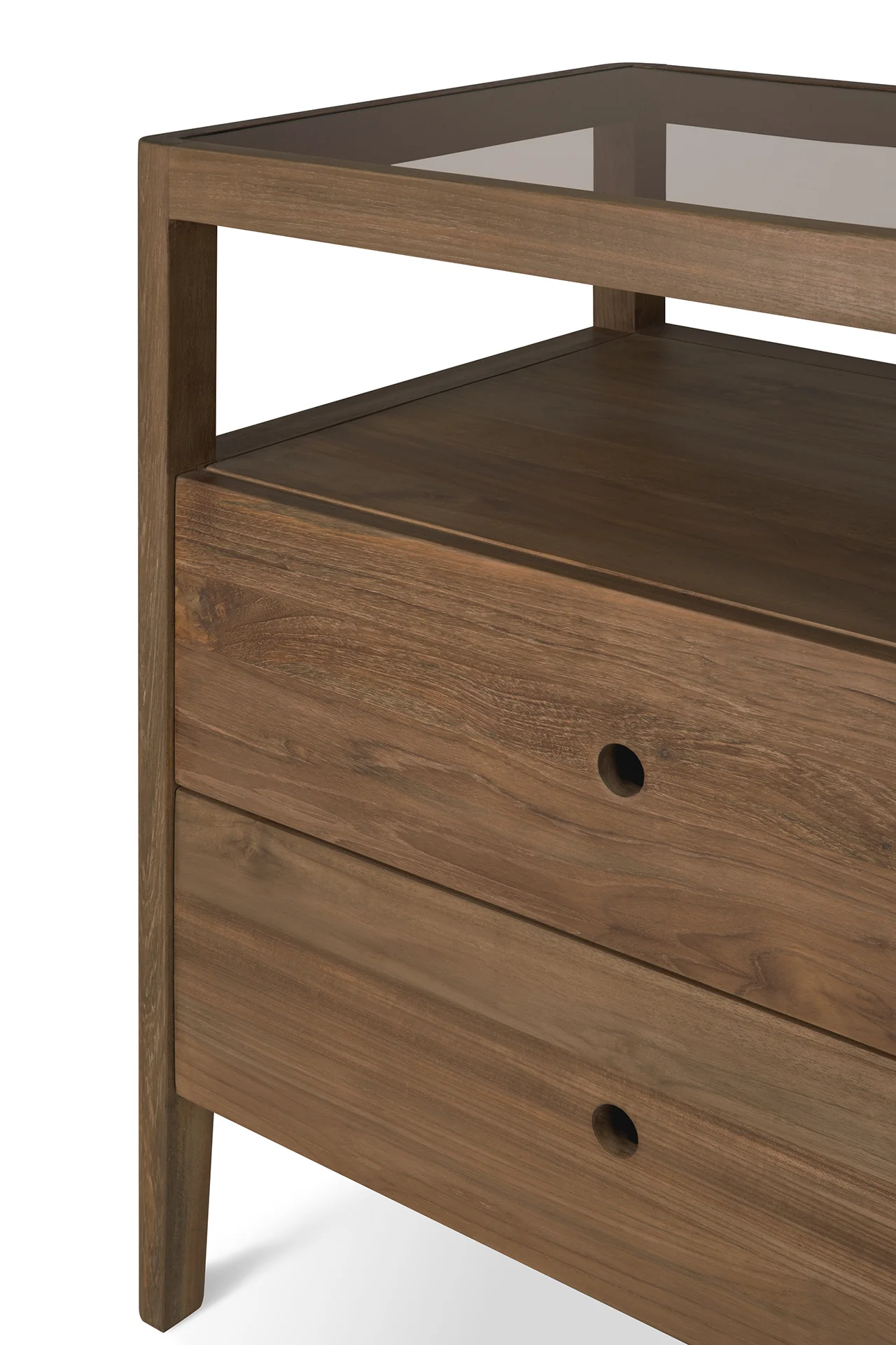 Ethnicraft Reclaimed Teak Spindle Dresser - 4 Drawers - Image 7