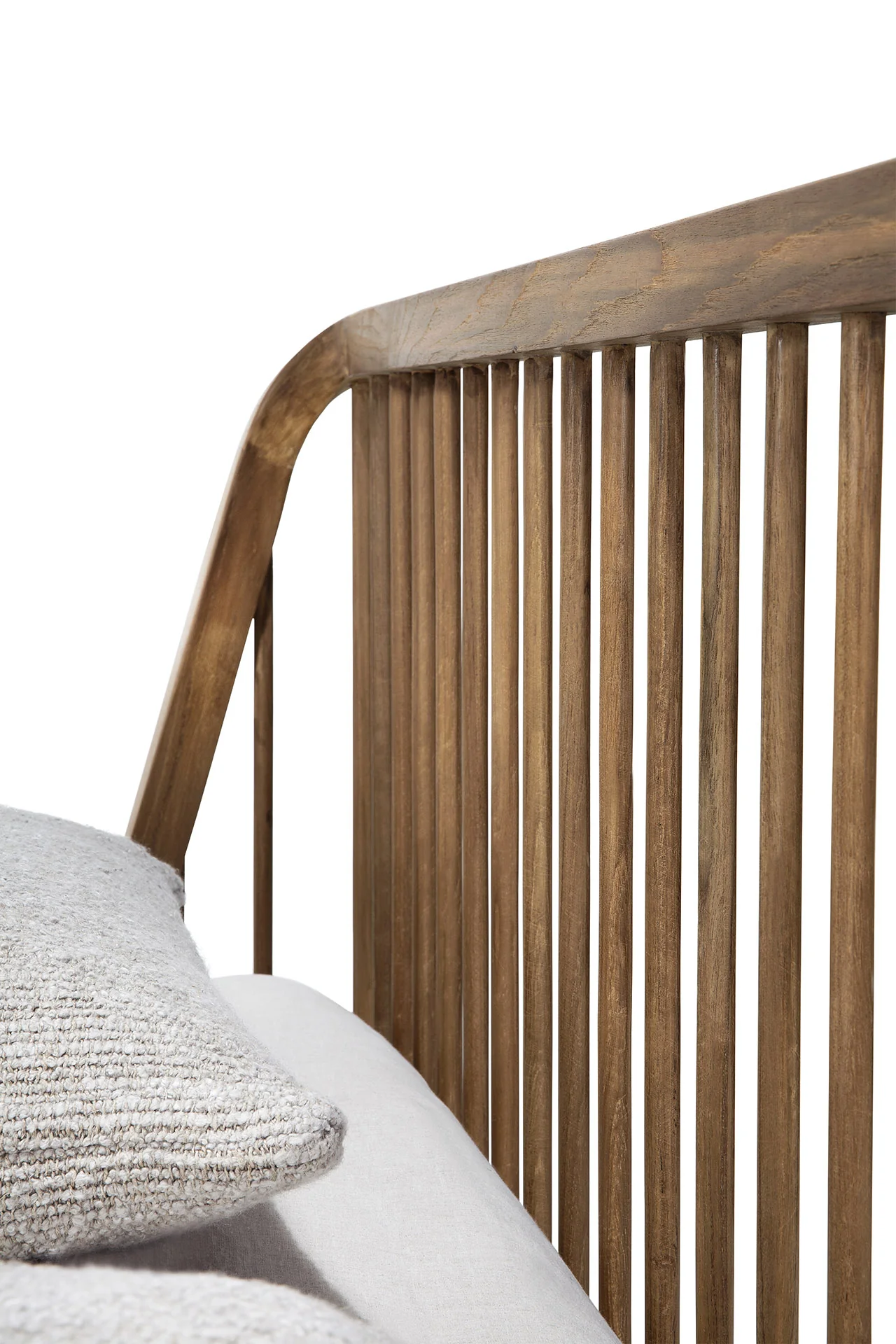 Ethnicraft Reclaimed Teak Spindle King Bed - Image 6
