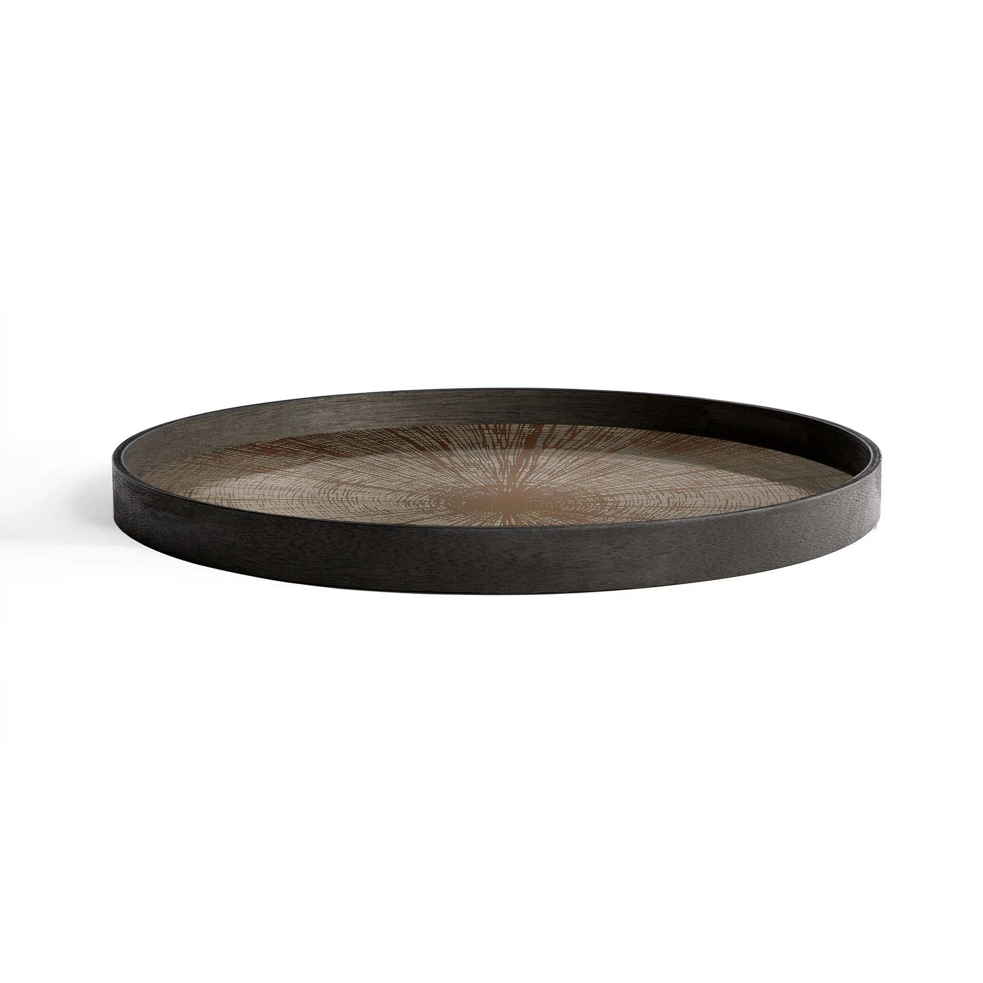 Ethnicraft Round Glass Tray - Large - Image 2
