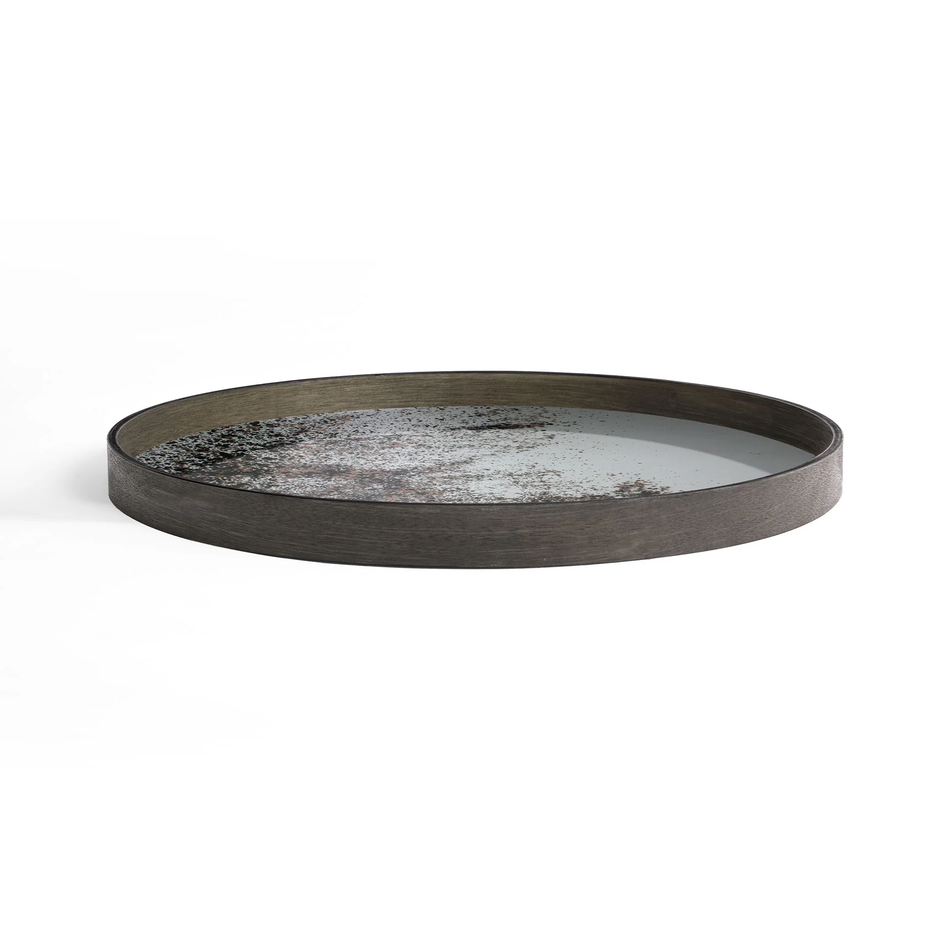 Ethnicraft Round Glass Tray - Large - Image 4