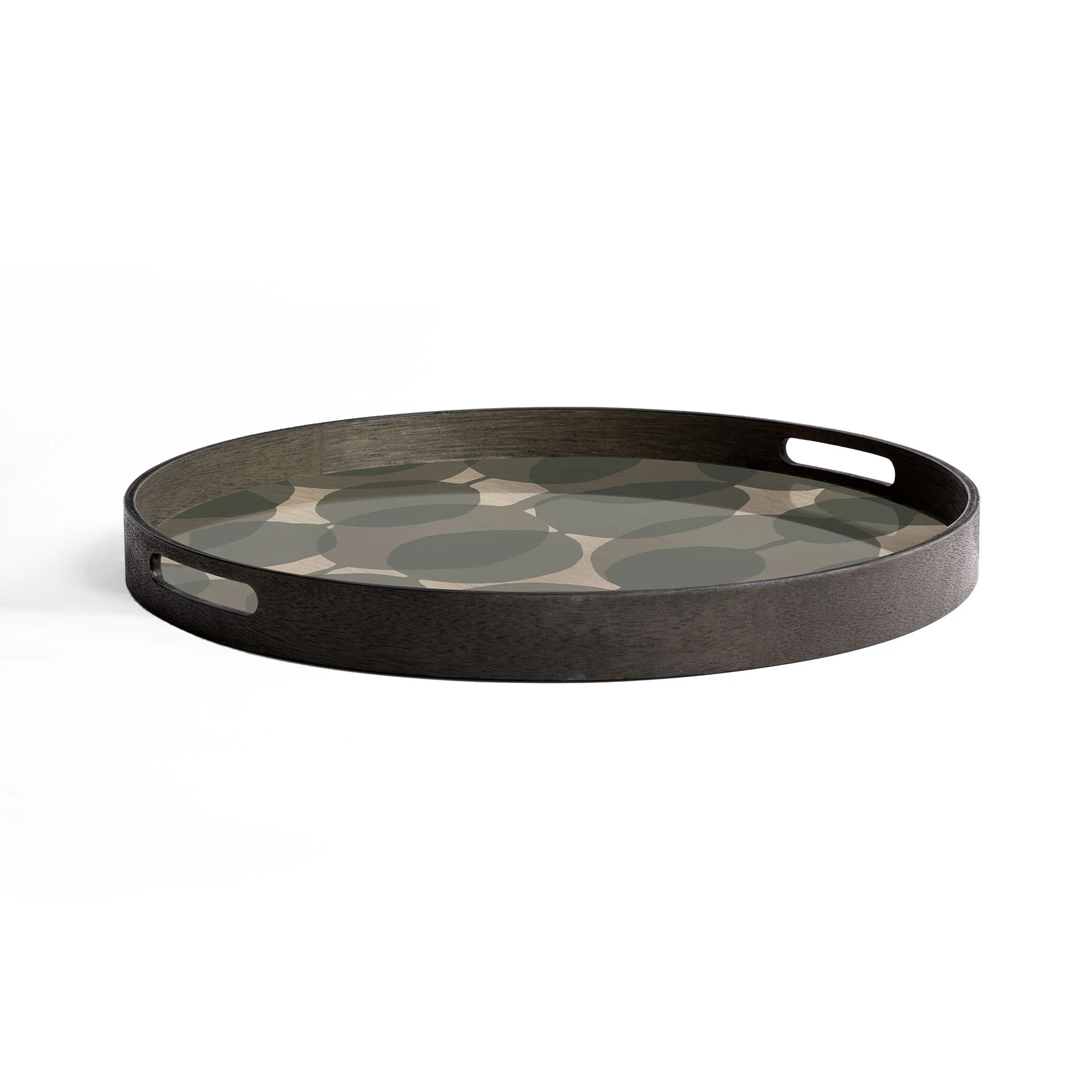 Ethnicraft Round Glass Tray - Medium - Image 2