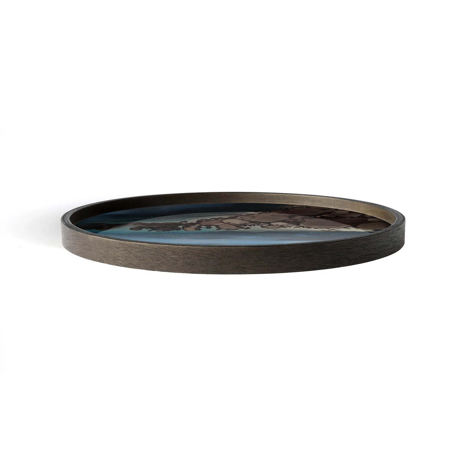 Ethnicraft Round Glass Tray - Small - Image 4