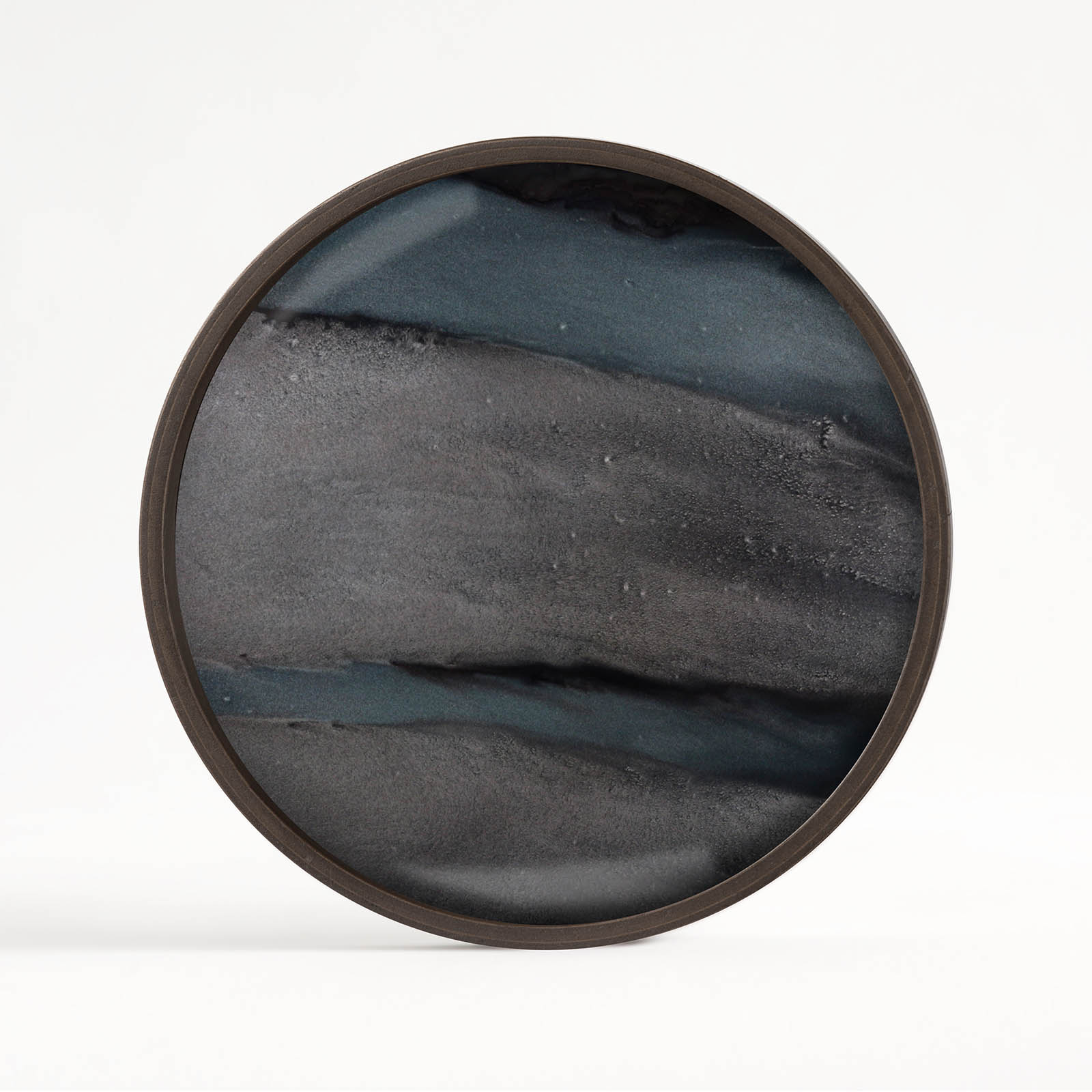 Ethnicraft Round Glass Tray - Small - Image 5