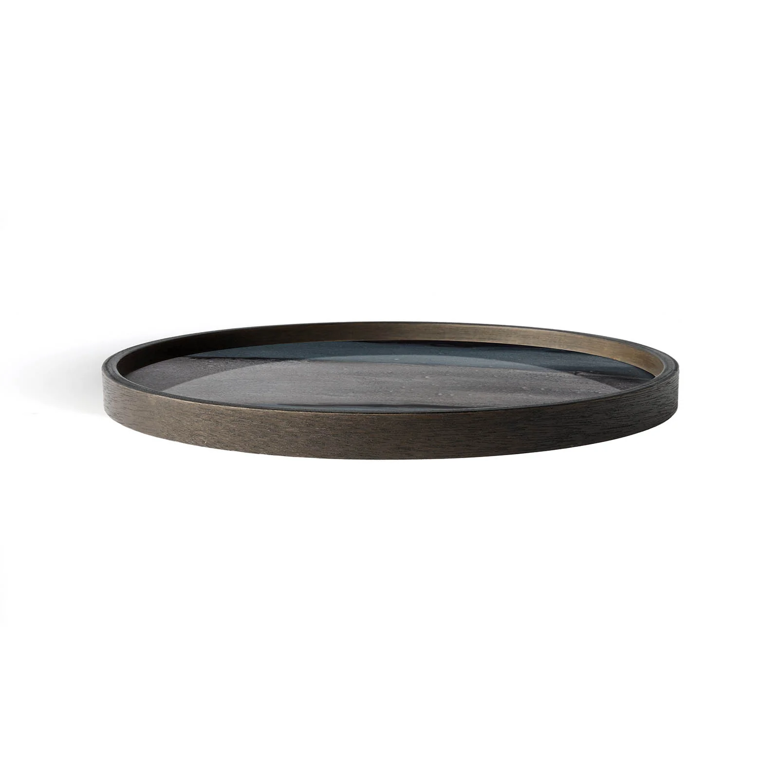 Ethnicraft Round Glass Tray - Small - Image 6